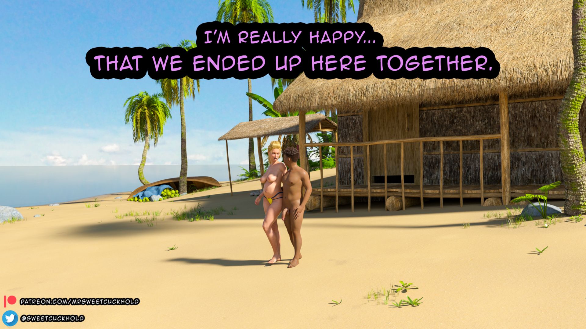 Uninhabited Island [Mr.SweetCuckhold] Chapter 1 - Page 128