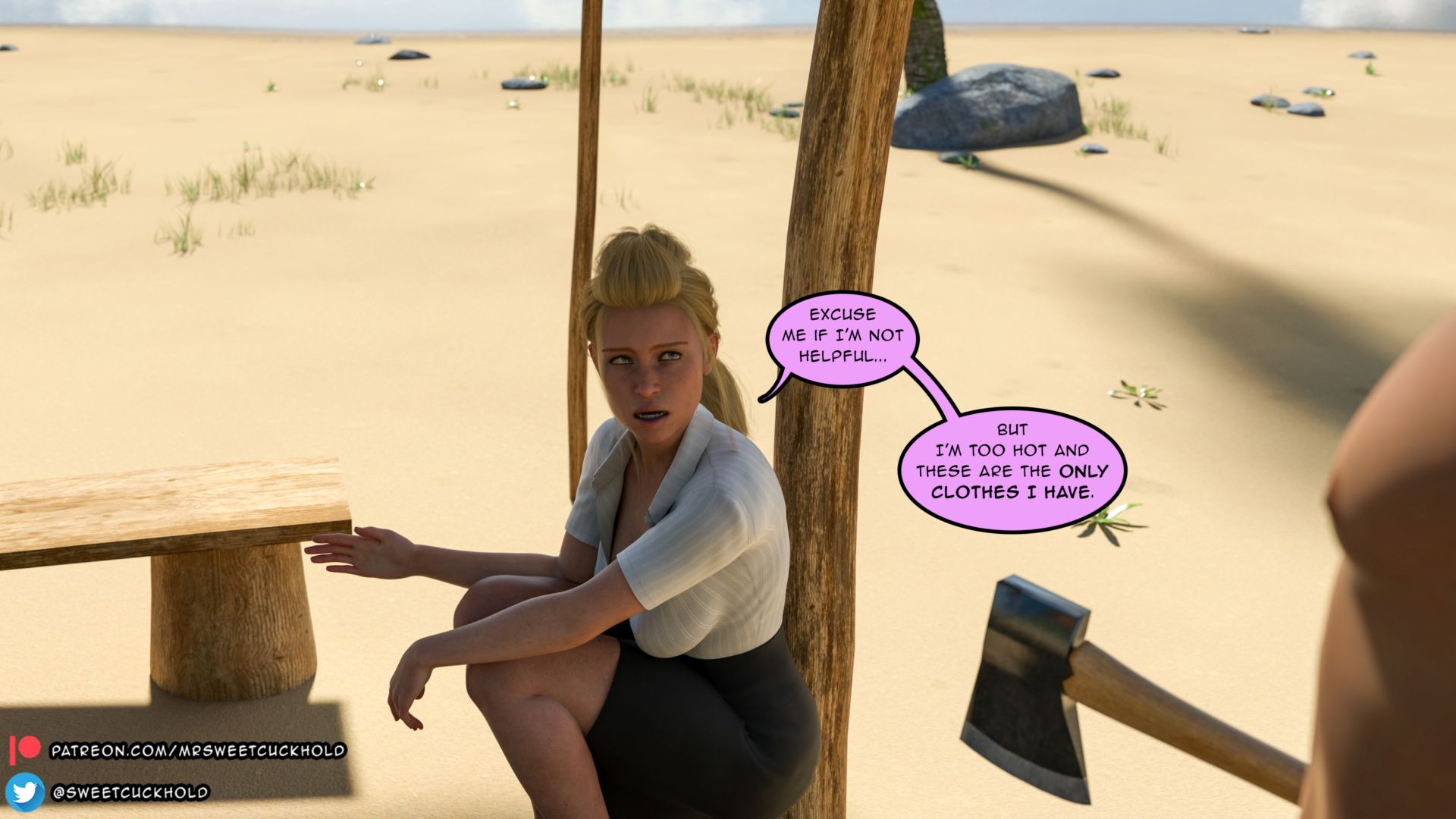 Uninhabited Island [Mr.SweetCuckhold] Chapter 1 - Page 24