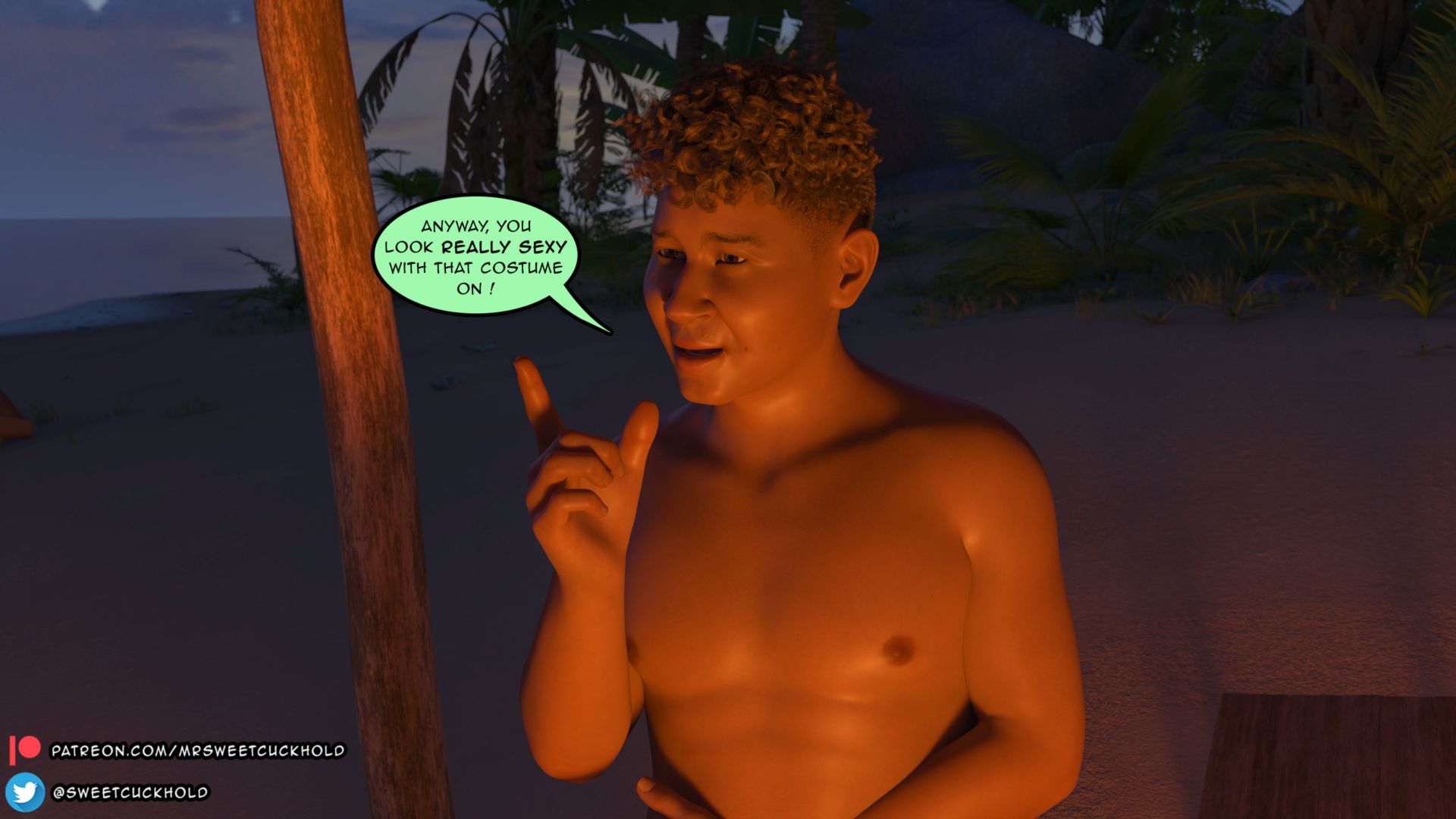 Uninhabited Island [Mr.SweetCuckhold] Chapter 1 - Page 34