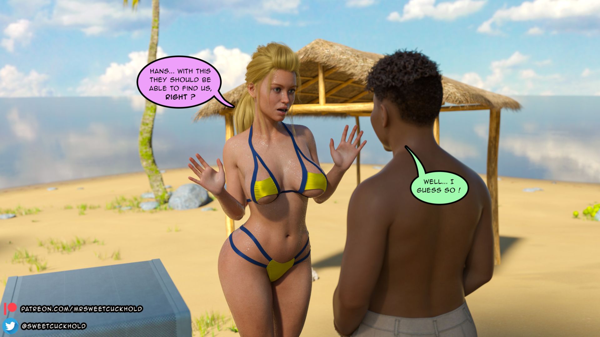 Uninhabited Island [Mr.SweetCuckhold] Chapter 1 - Page 50