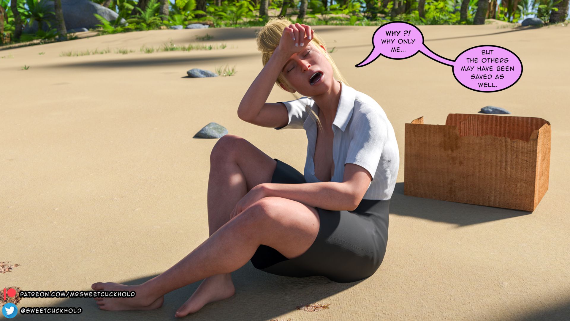 Uninhabited Island [Mr.SweetCuckhold] Chapter 1 - Page 7