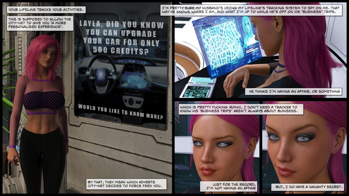 Cyber City [Gonzo Studios] Chapter 1 - Page 10