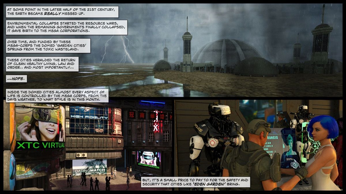 Cyber City [Gonzo Studios] Chapter 1 - Page 3