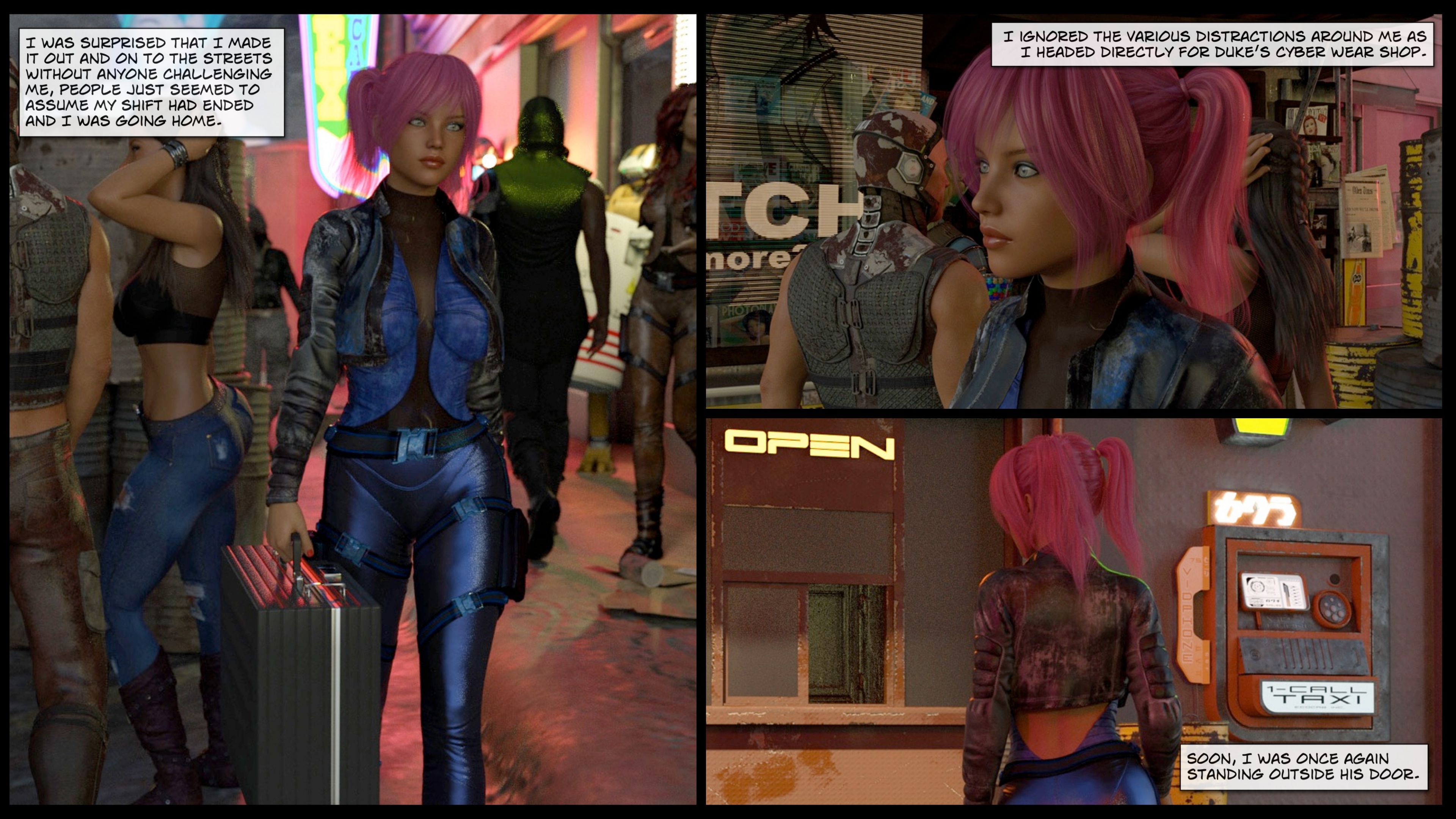 Cyber City [Gonzo Studios] Chapter 3 - Page 21