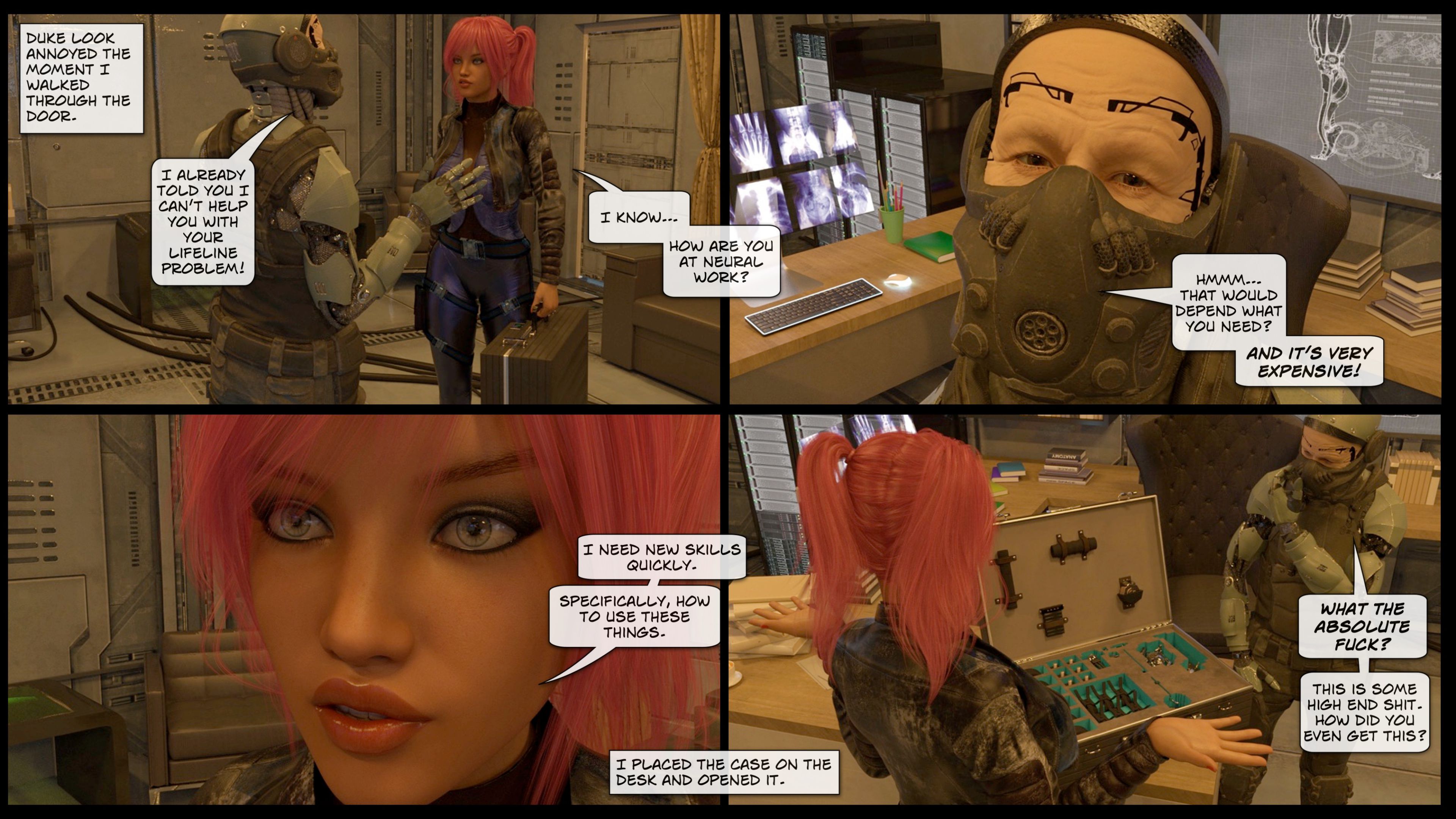 Cyber City [Gonzo Studios] Chapter 3 - Page 22