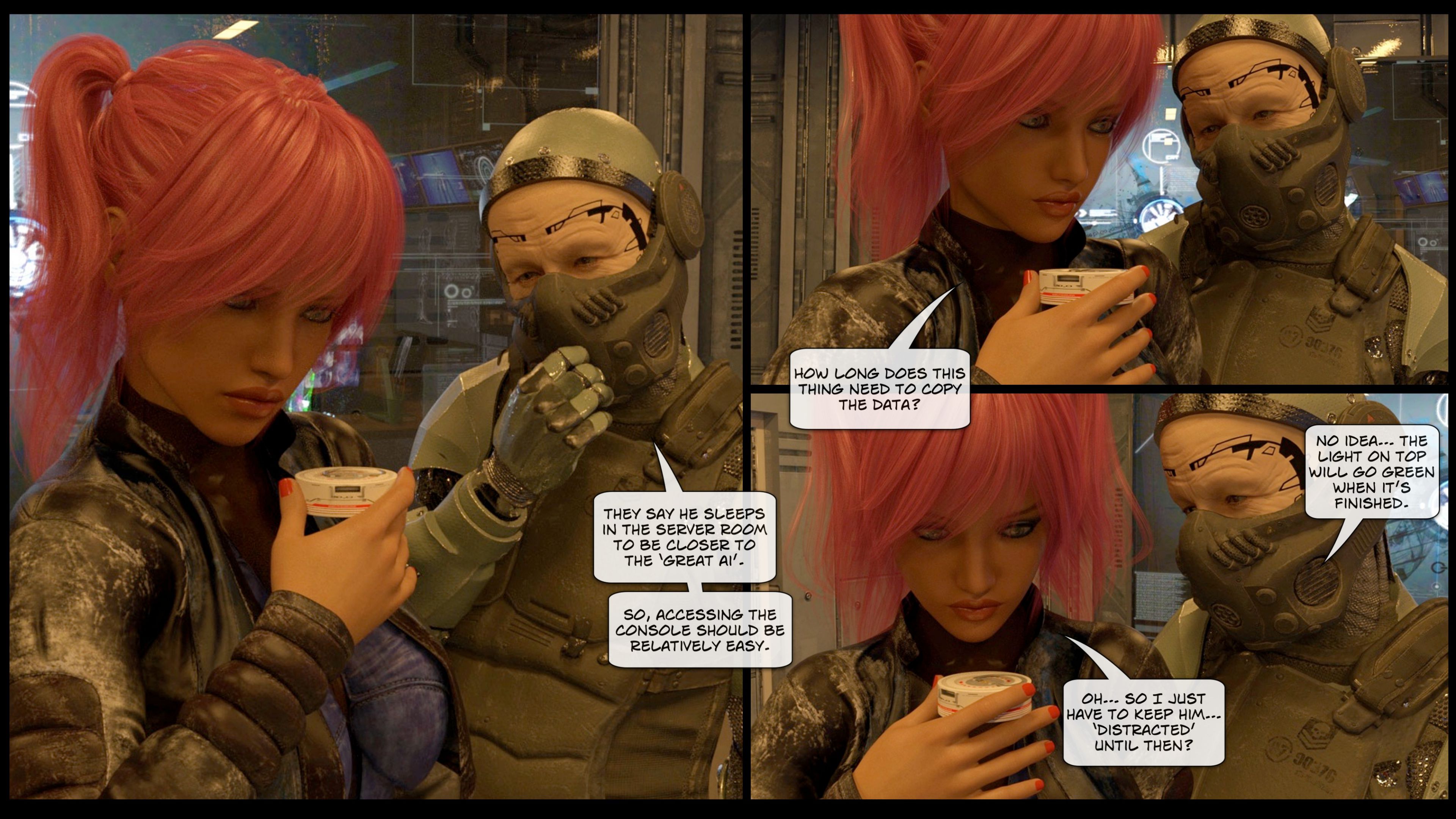Cyber City [Gonzo Studios] Chapter 3 - Page 25