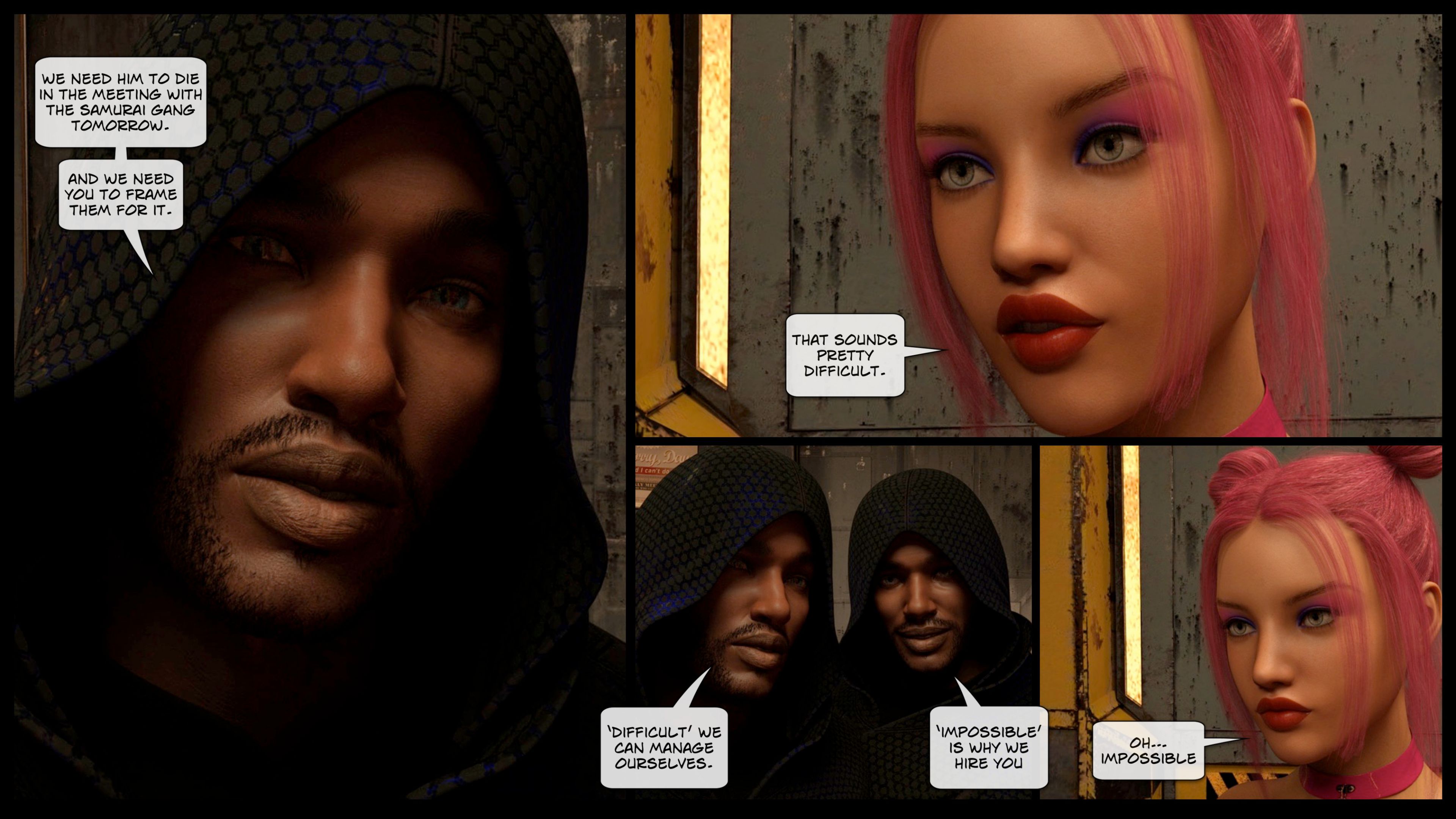 Cyber City [Gonzo Studios] Chapter 3 - Page 7