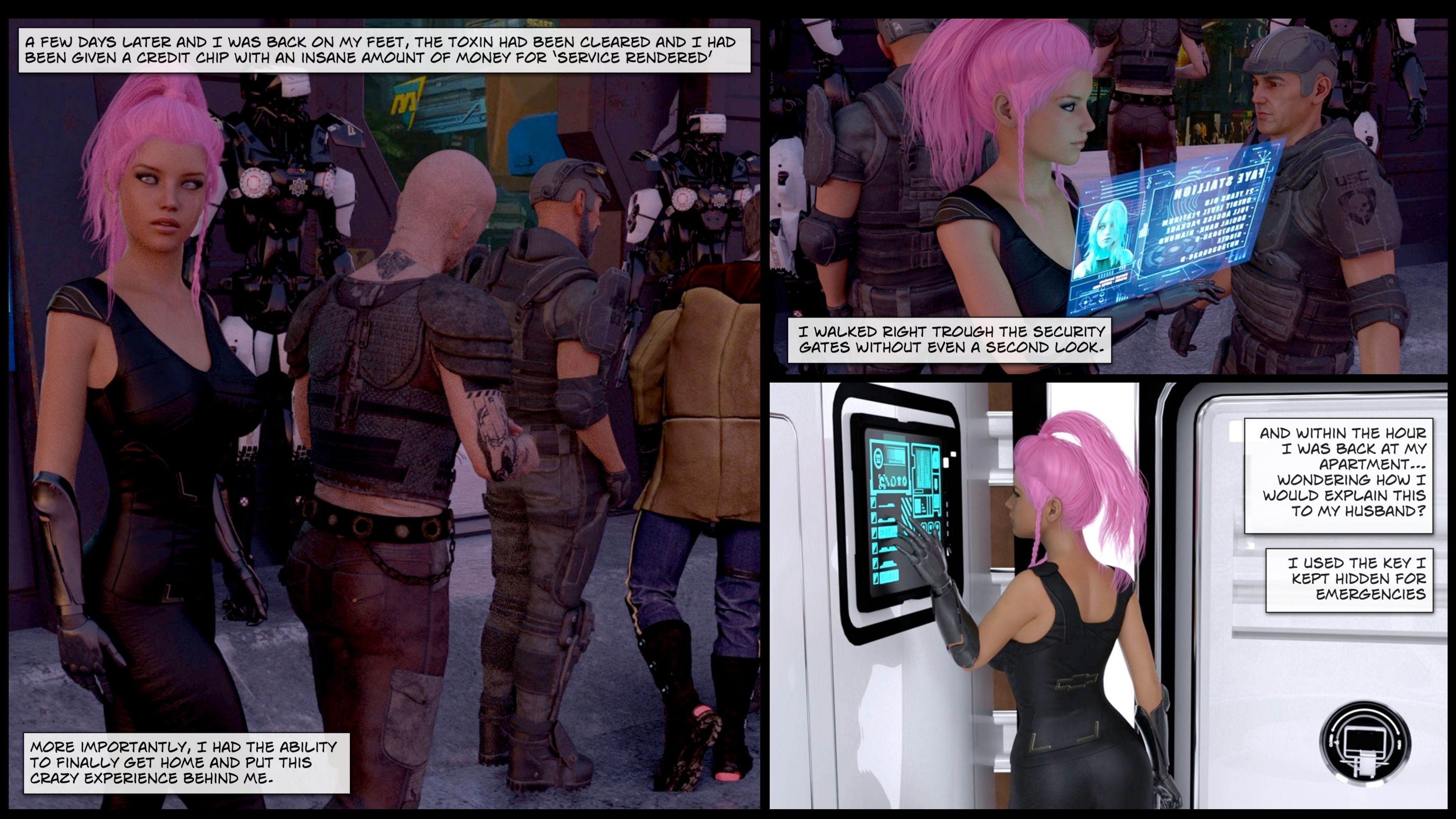 Cyber City [Gonzo Studios] Chapter 3 - Page 80