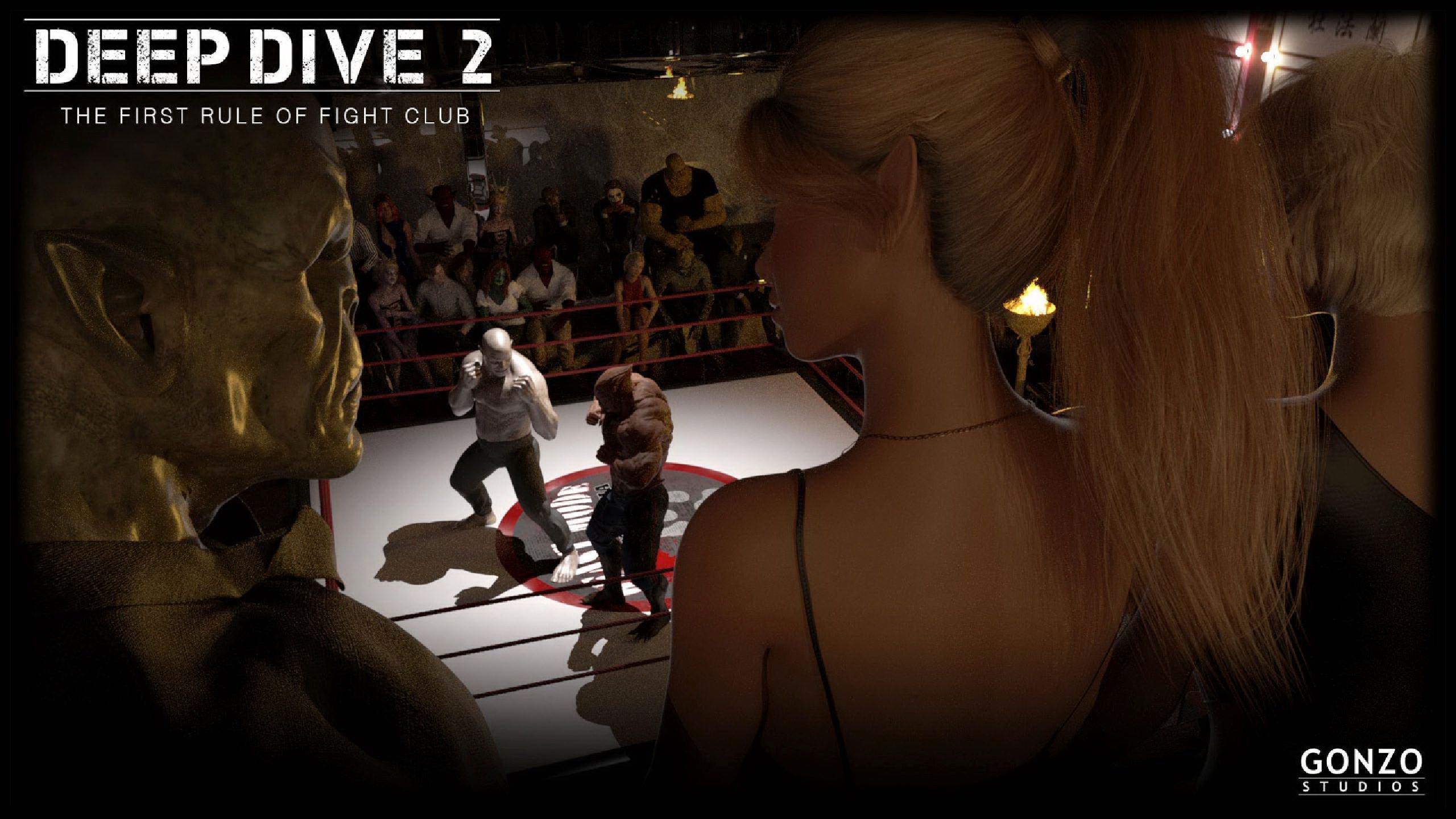 Deep Dive – FantasyLand [Sexy3DComics | Gonzo] Chapter 2 - Page 2