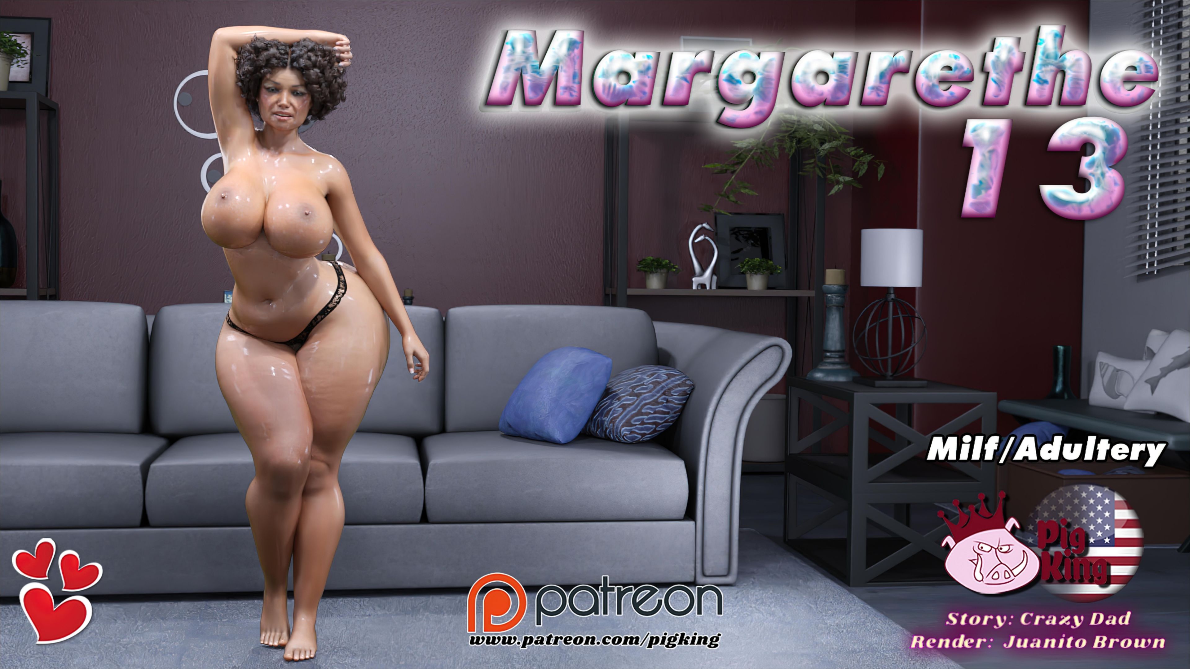 Margarethe [CrazyDad3D] Chapter 13 - Page 1