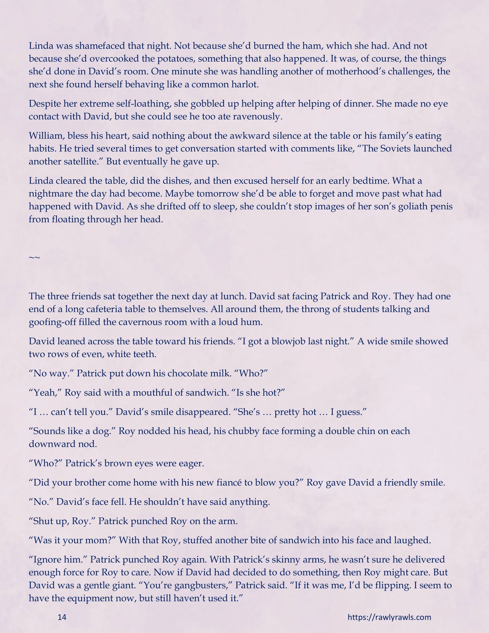 There’s Something in the Water [Redoxa , RawlyRawls] Chapter 1 - Page 14