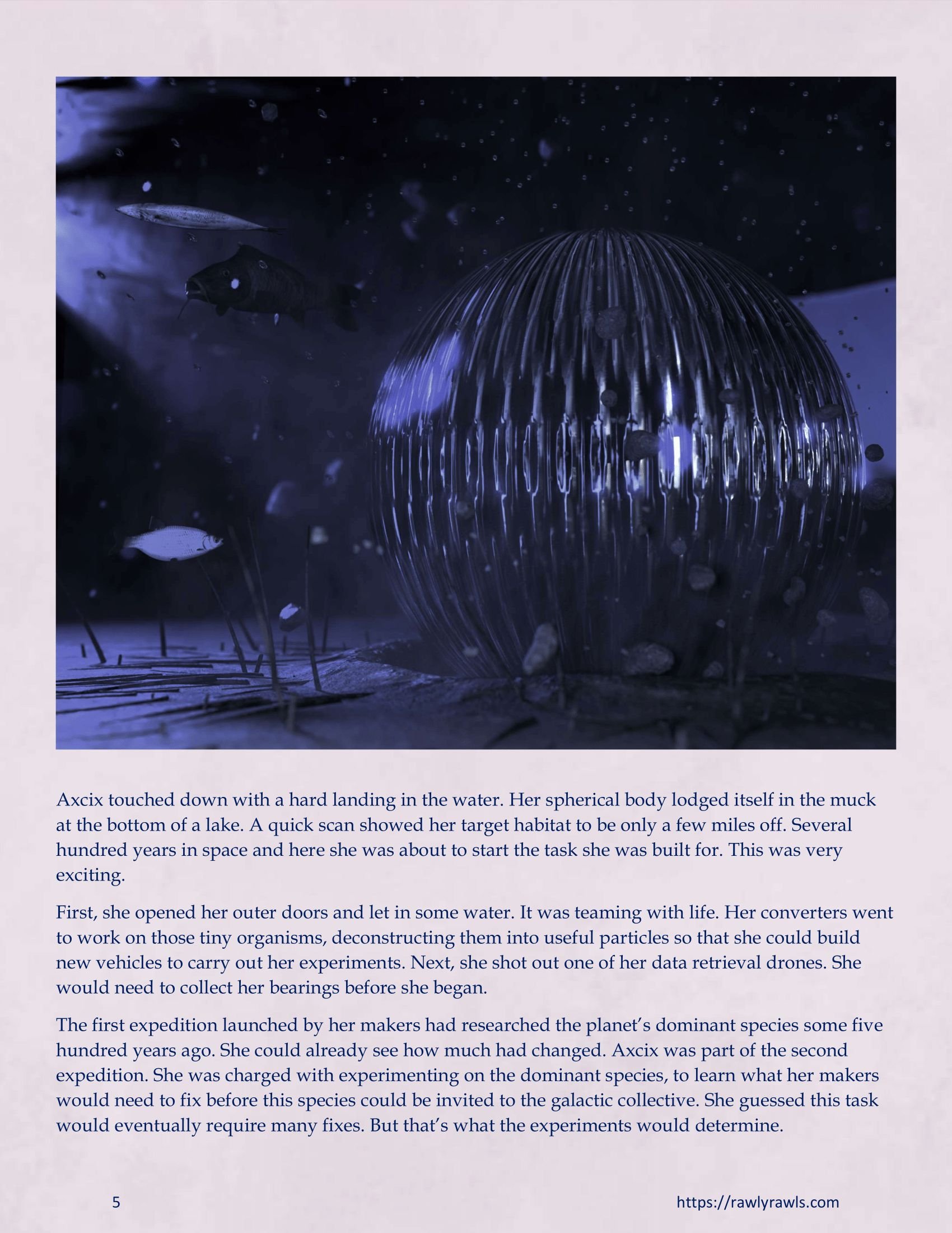 There’s Something in the Water [Redoxa , RawlyRawls] Chapter 1 - Page 5