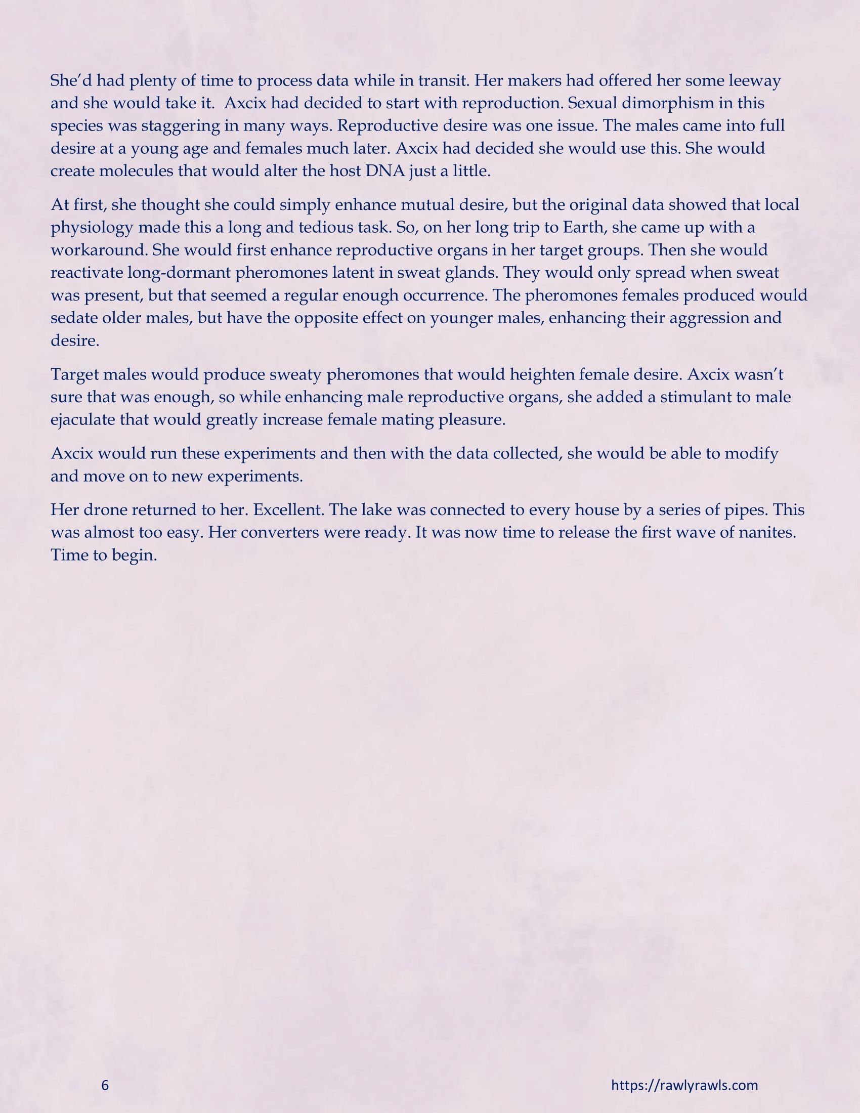 There’s Something in the Water [Redoxa , RawlyRawls] Chapter 1 - Page 6
