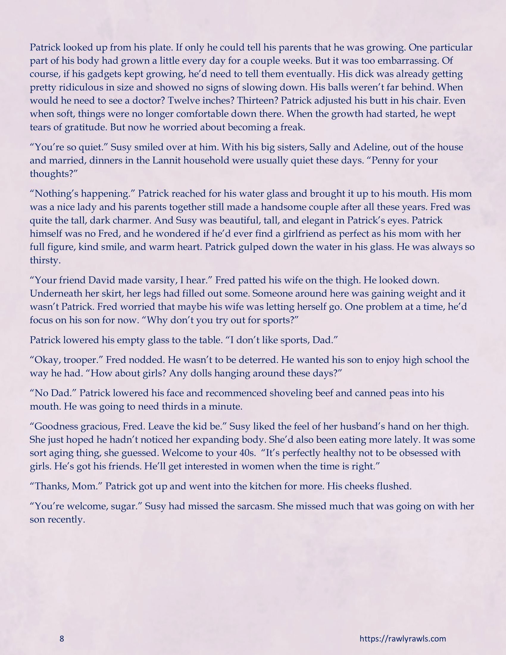 There’s Something in the Water [Redoxa , RawlyRawls] Chapter 1 - Page 8