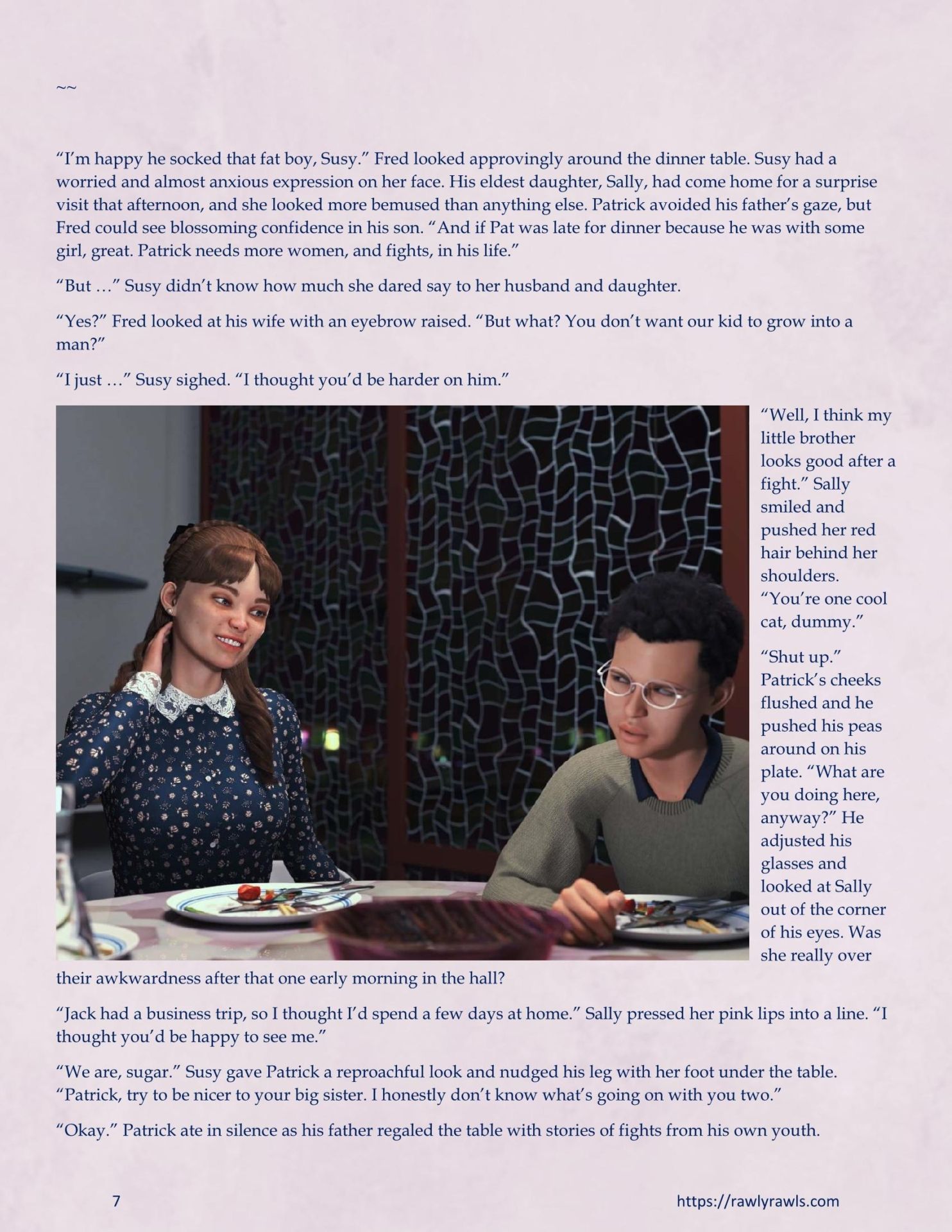 There’s Something in the Water [Redoxa , RawlyRawls] Chapter 10 - Part 1 - Page 7