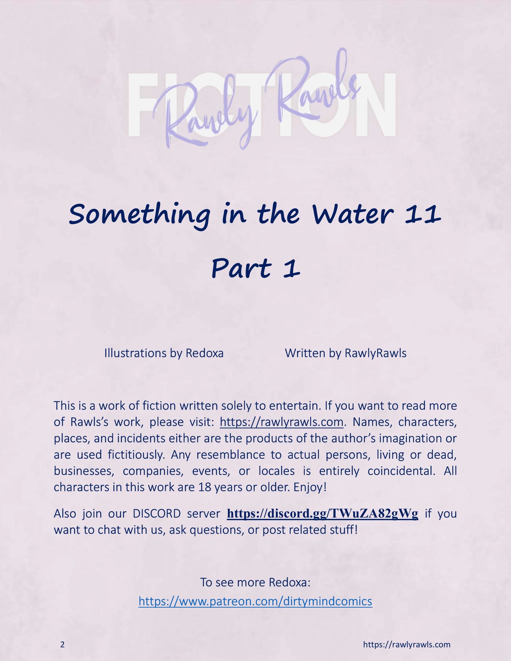 There’s Something in the Water [Redoxa , RawlyRawls] Chapter 11 - Part 1 - Page 2