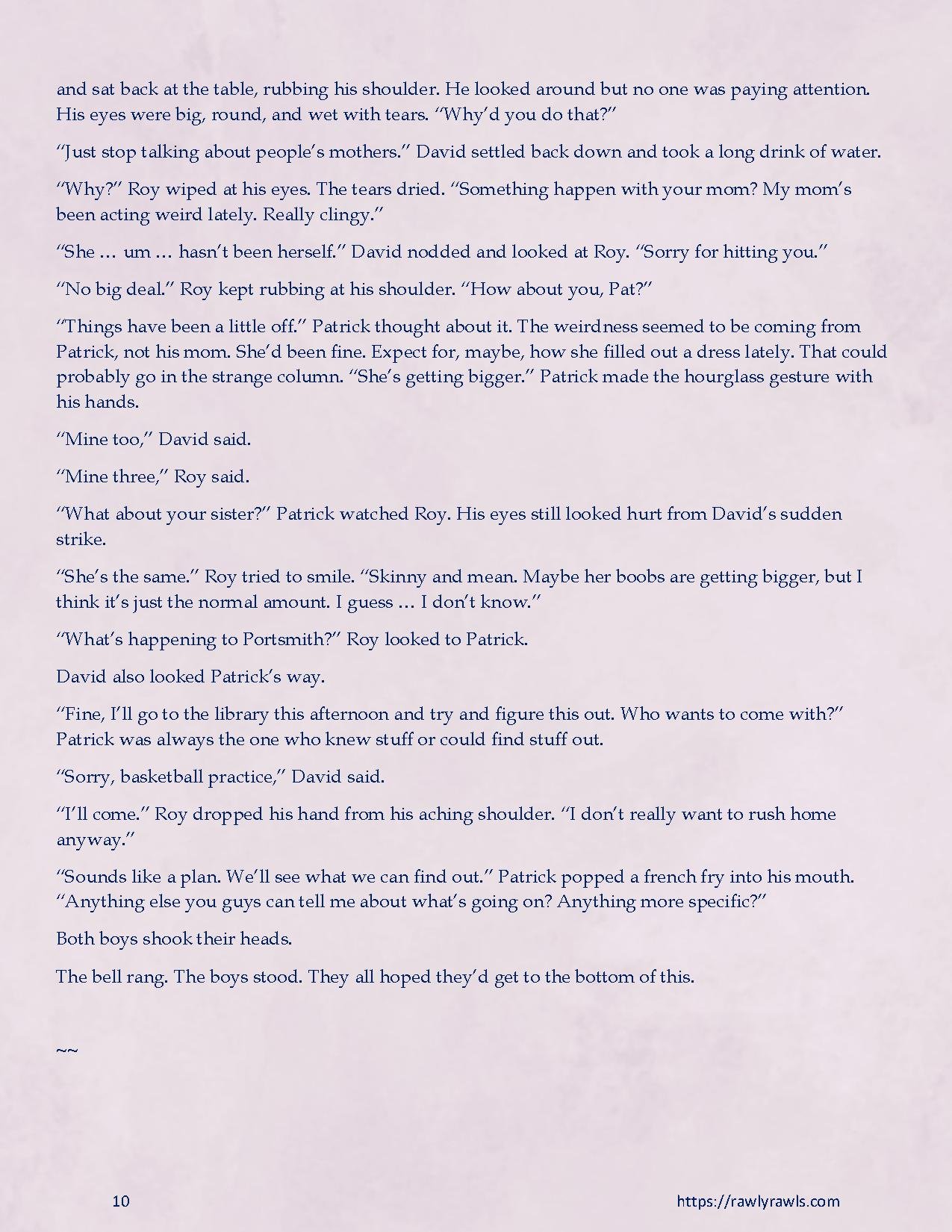 There’s Something in the Water [Redoxa , RawlyRawls] Chapter 2 - Page 10