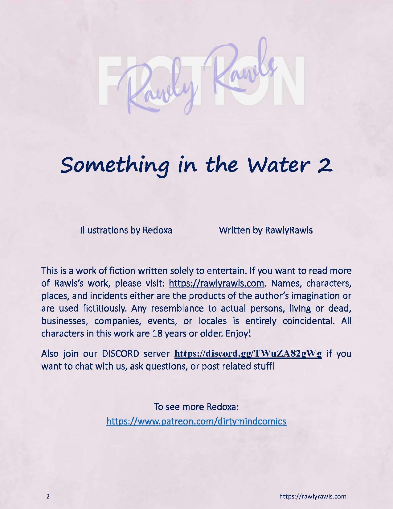There’s Something in the Water [Redoxa , RawlyRawls] Chapter 2 - Page 2