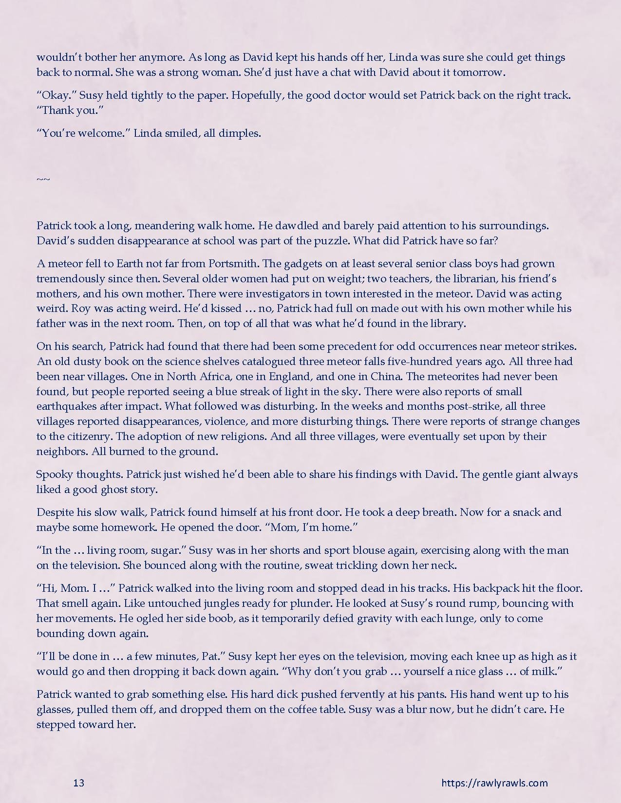 There’s Something in the Water [Redoxa , RawlyRawls] Chapter 3 - Page 13