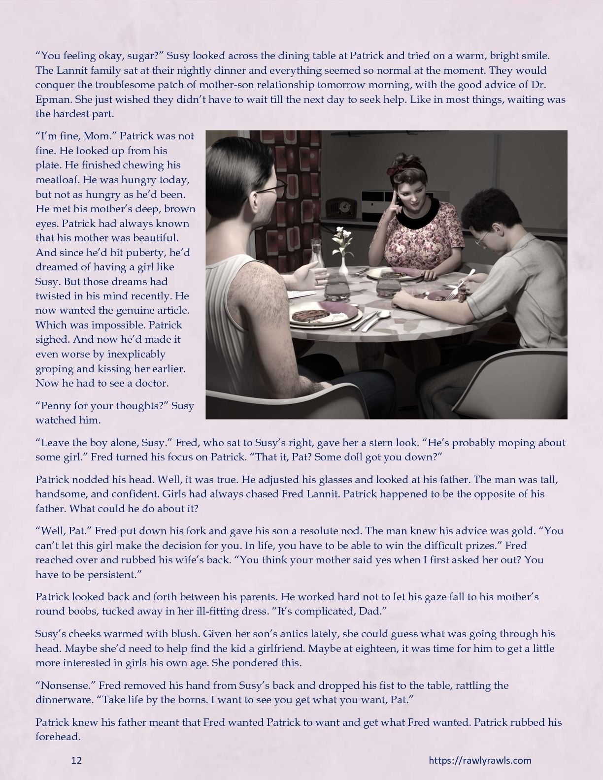 There’s Something in the Water [Redoxa , RawlyRawls] Chapter 4 - Page 12