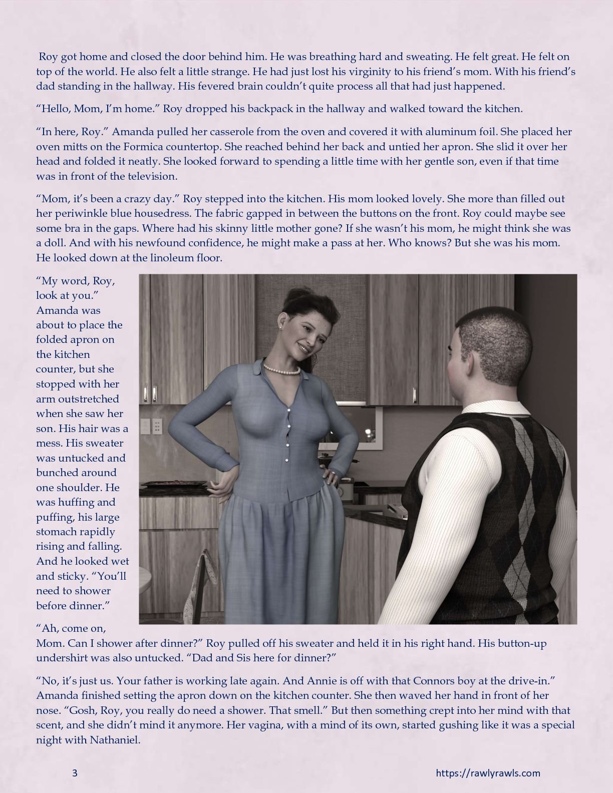 There’s Something in the Water [Redoxa , RawlyRawls] Chapter 4 - Page 3