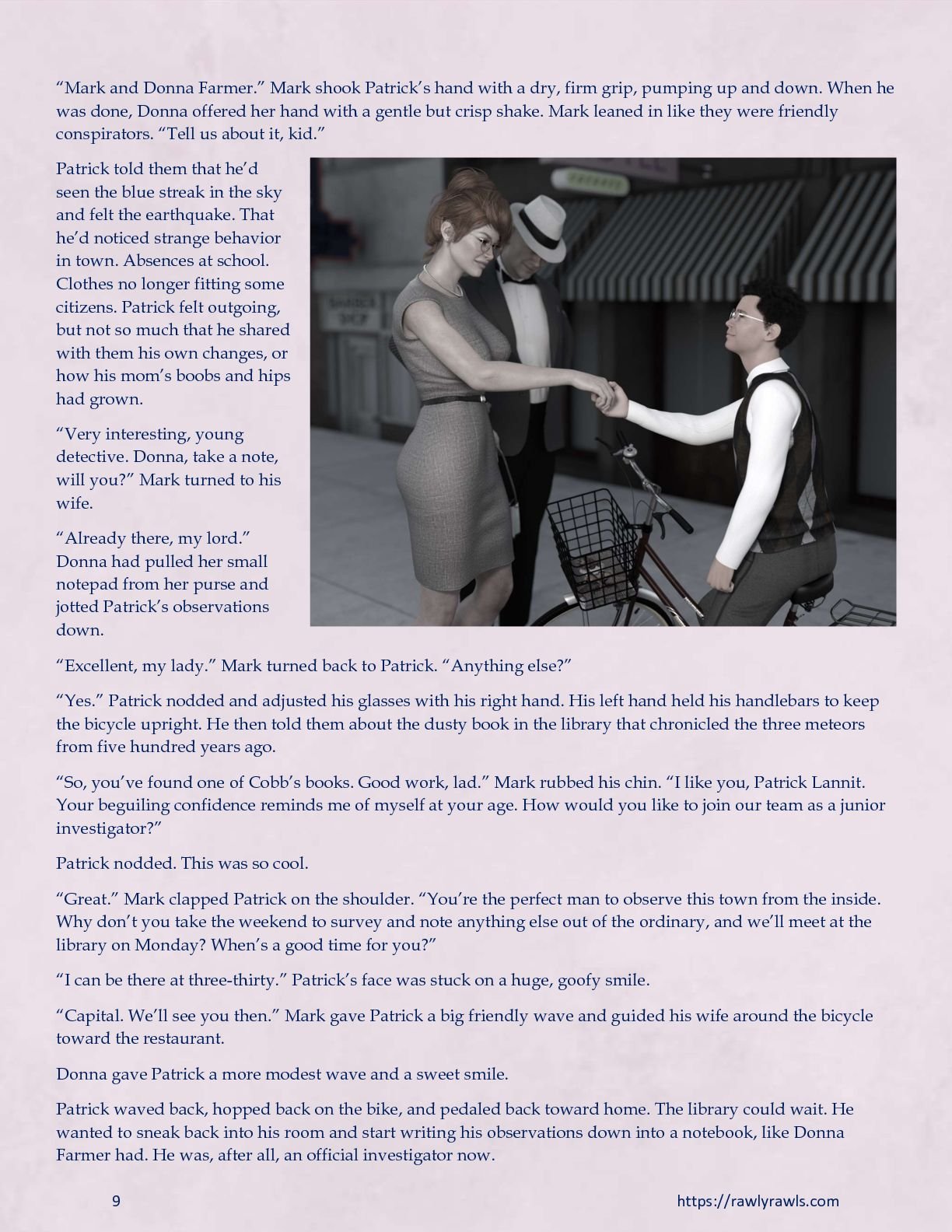There’s Something in the Water [Redoxa , RawlyRawls] Chapter 4 - Page 9