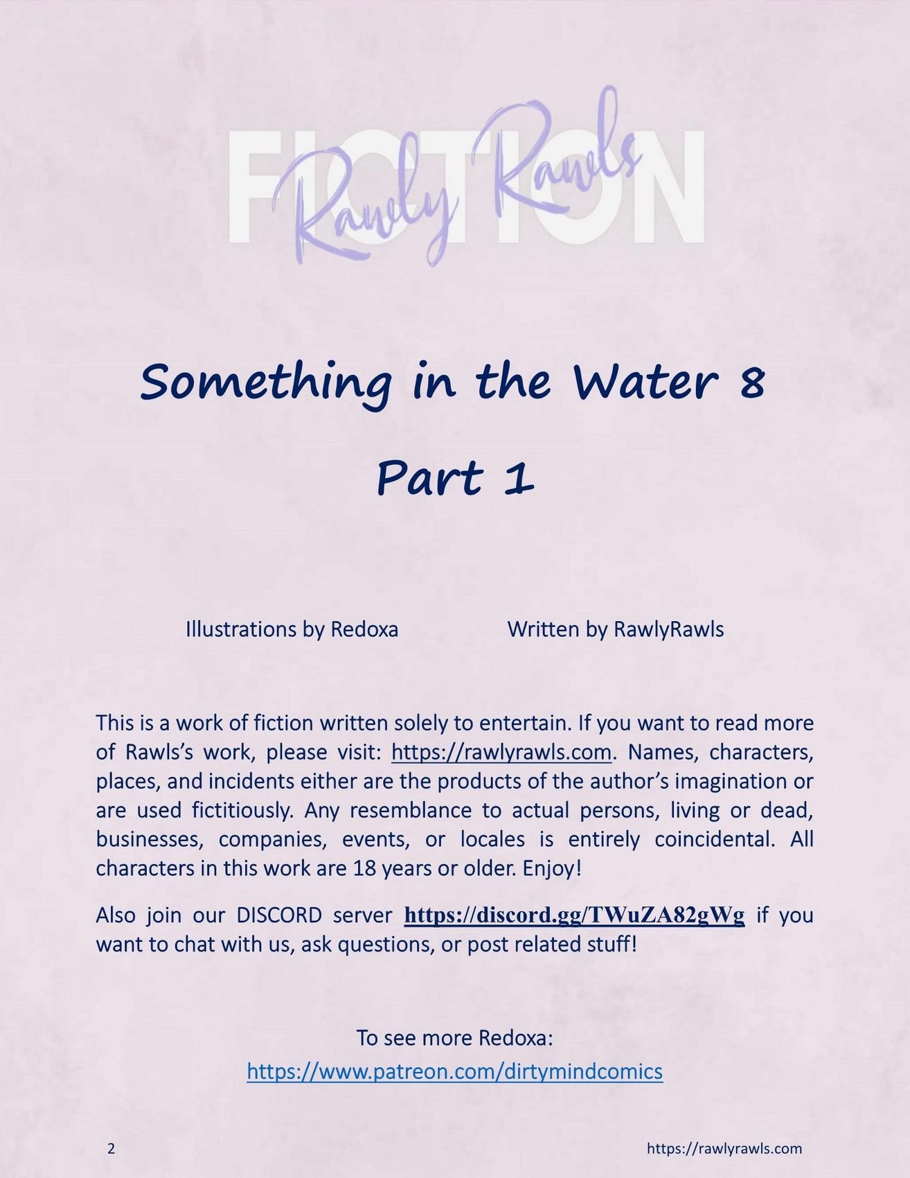 There’s Something in the Water [Redoxa , RawlyRawls] Chapter 8 - Part 1 - Page 2