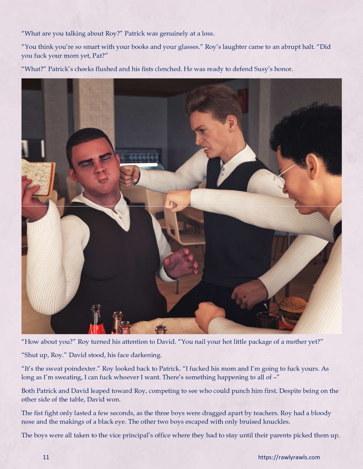 There’s Something in the Water [Redoxa , RawlyRawls] Chapter 8 - Part 2 - Page 11