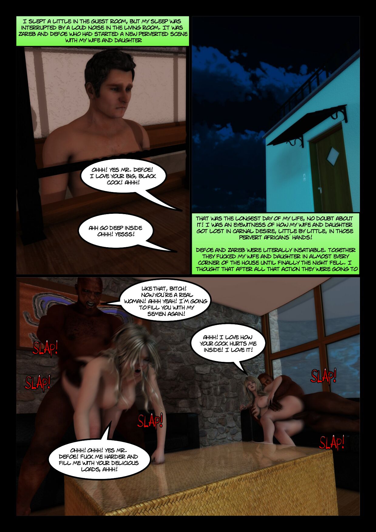 Cuckold In Africa [Moiarte3D] Chapter 1 - Page 23