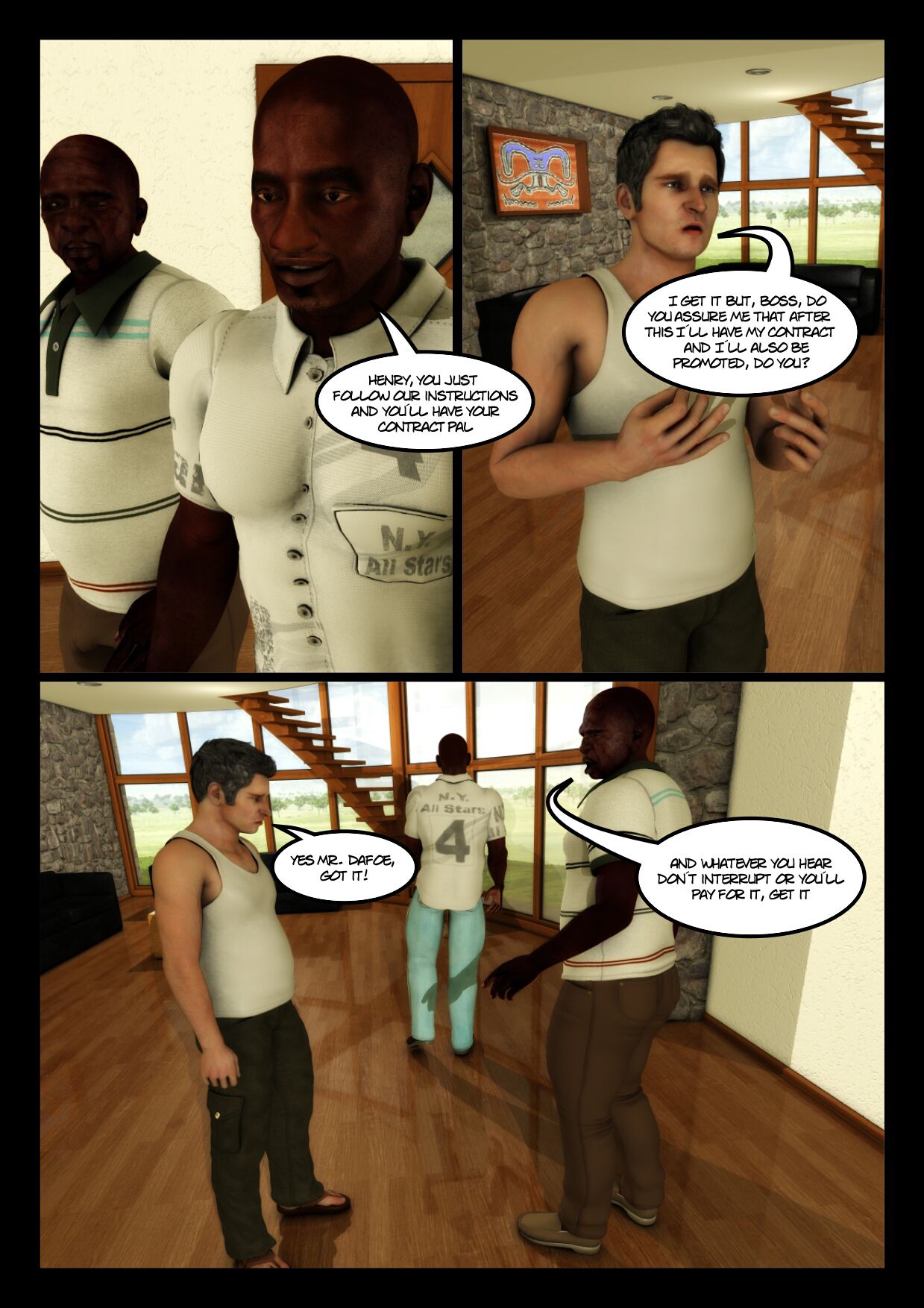 Cuckold In Africa [Moiarte3D] Chapter 1 - Page 6