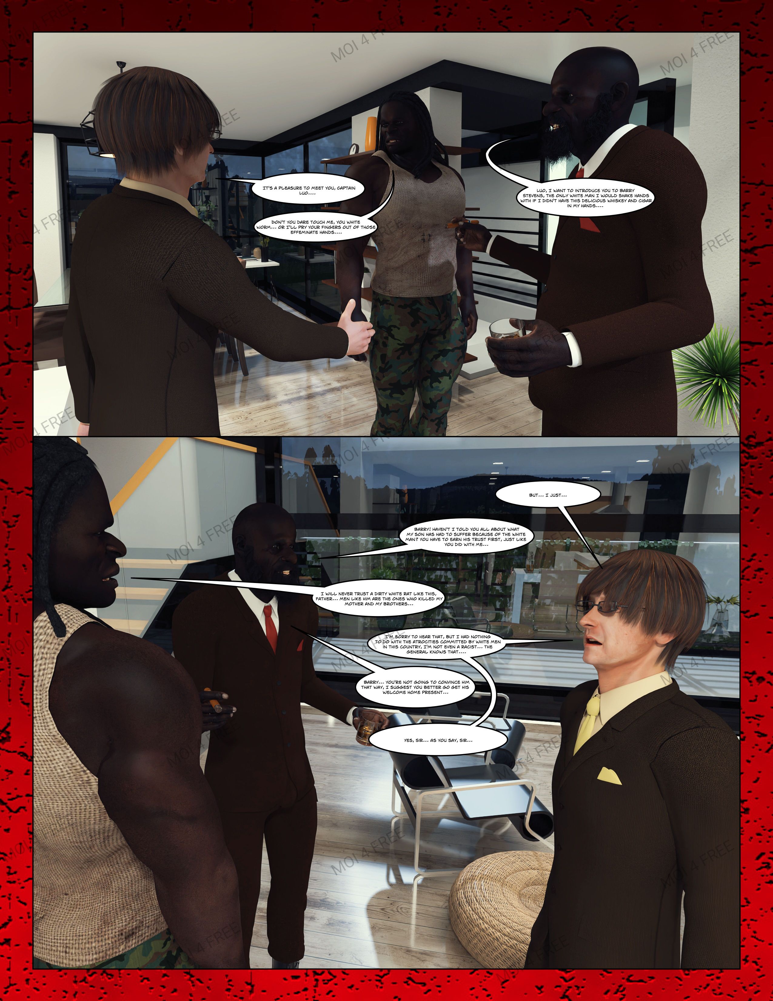 Cuckold In Africa [Moiarte3D] Chapter 10 - Page 10