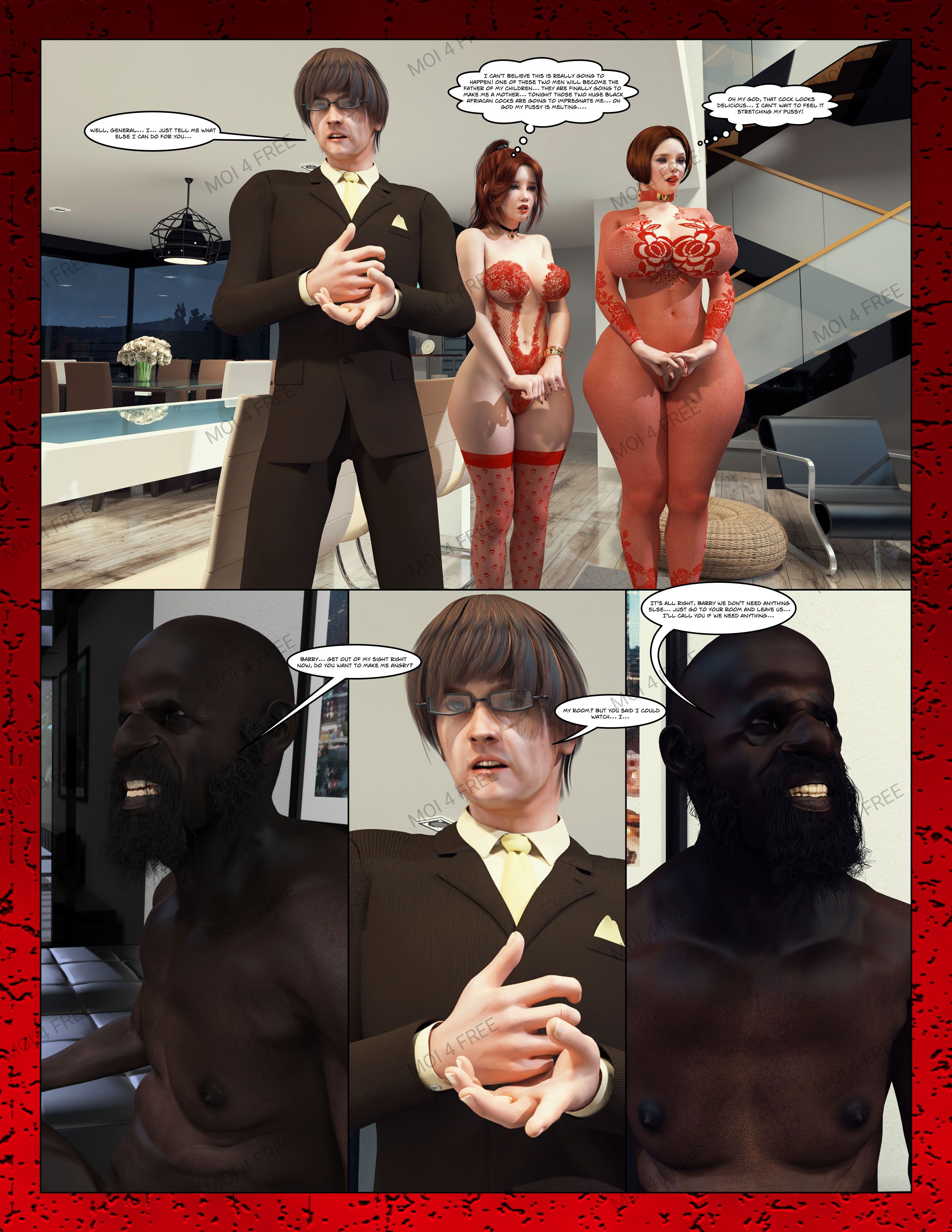 Cuckold In Africa [Moiarte3D] Chapter 10 - Page 16