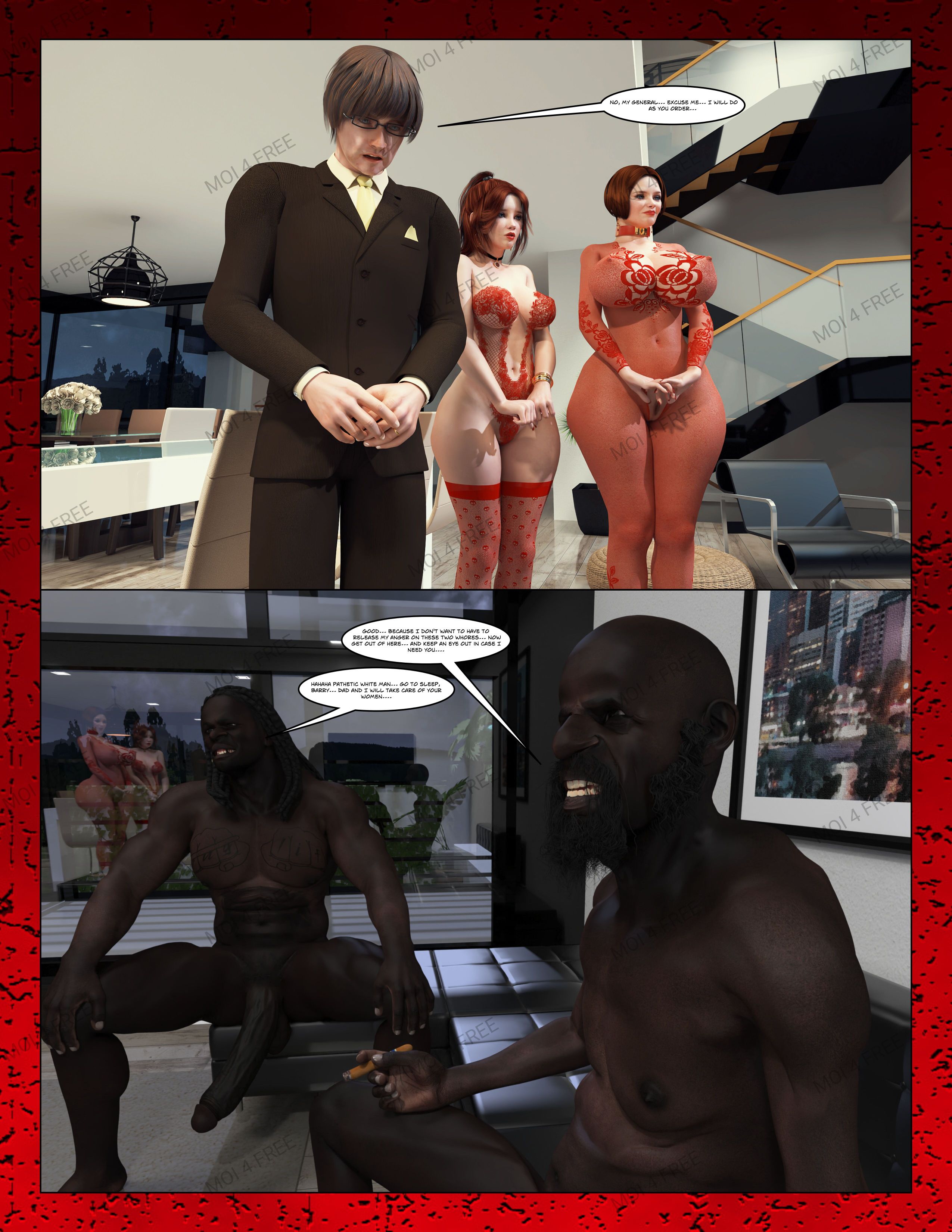 Cuckold In Africa [Moiarte3D] Chapter 10 - Page 17
