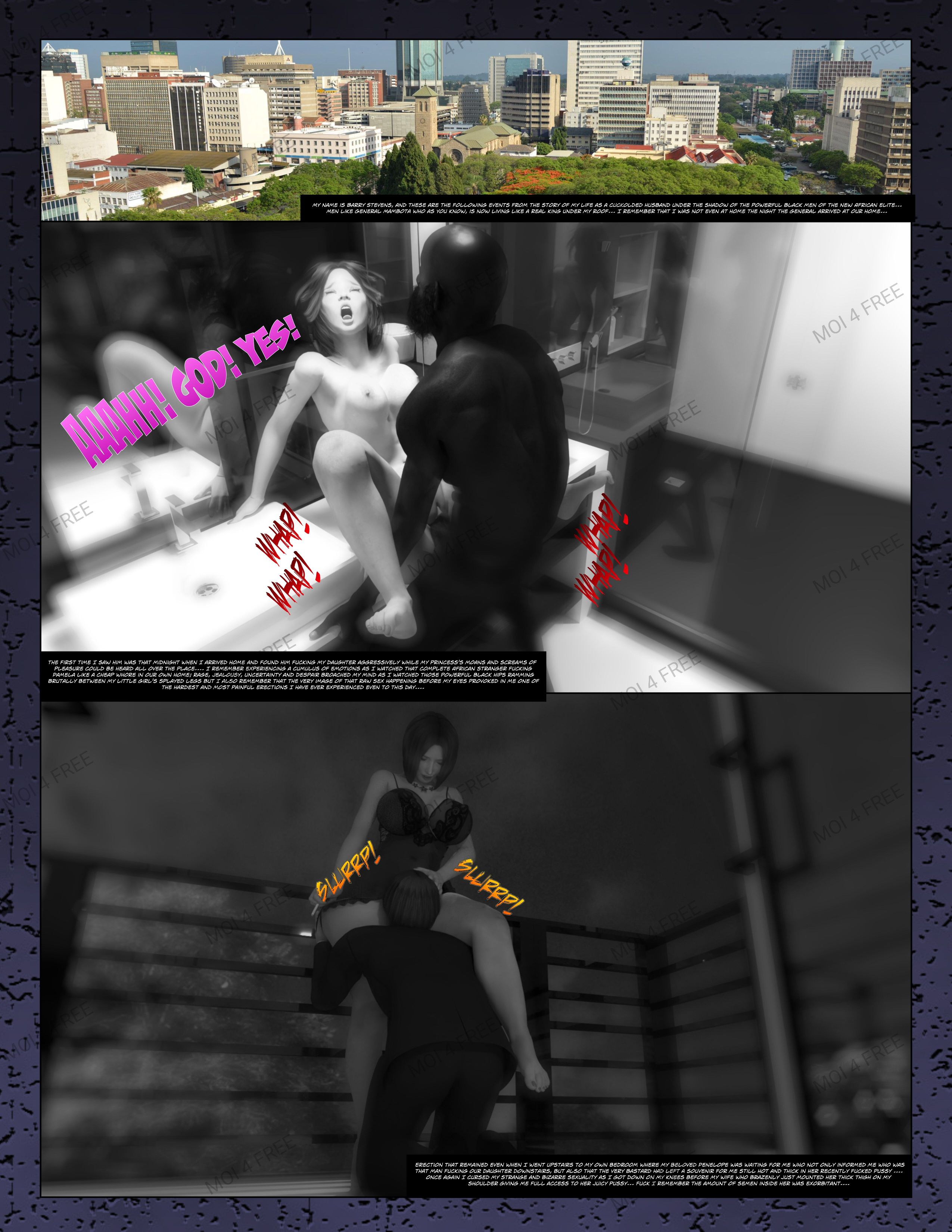 Cuckold In Africa [Moiarte3D] Chapter 10 - Page 2