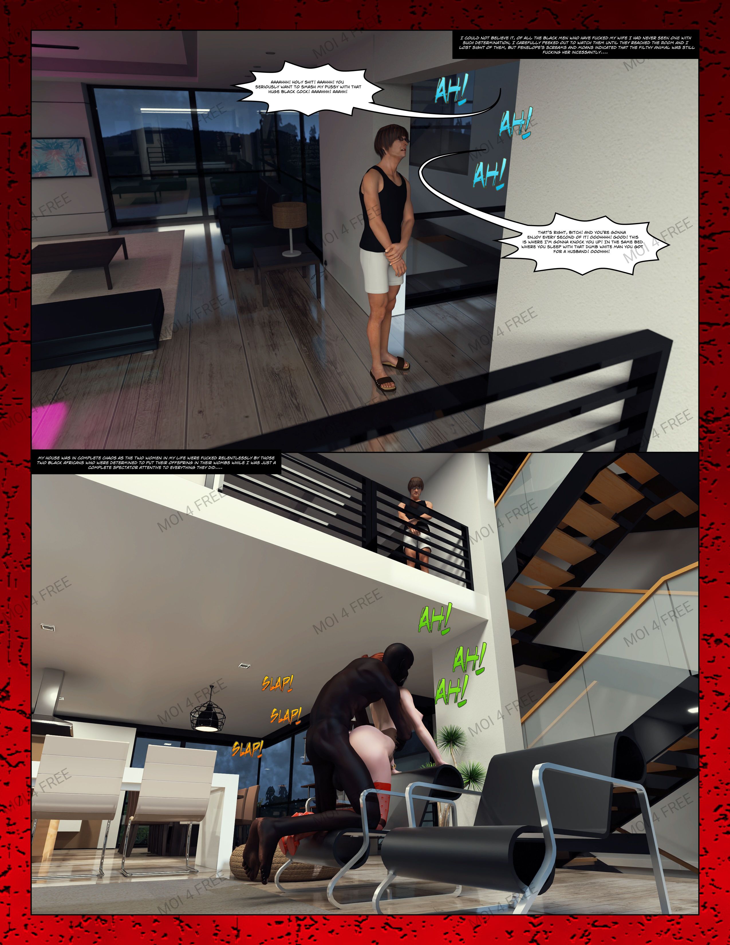 Cuckold In Africa [Moiarte3D] Chapter 10 - Page 20