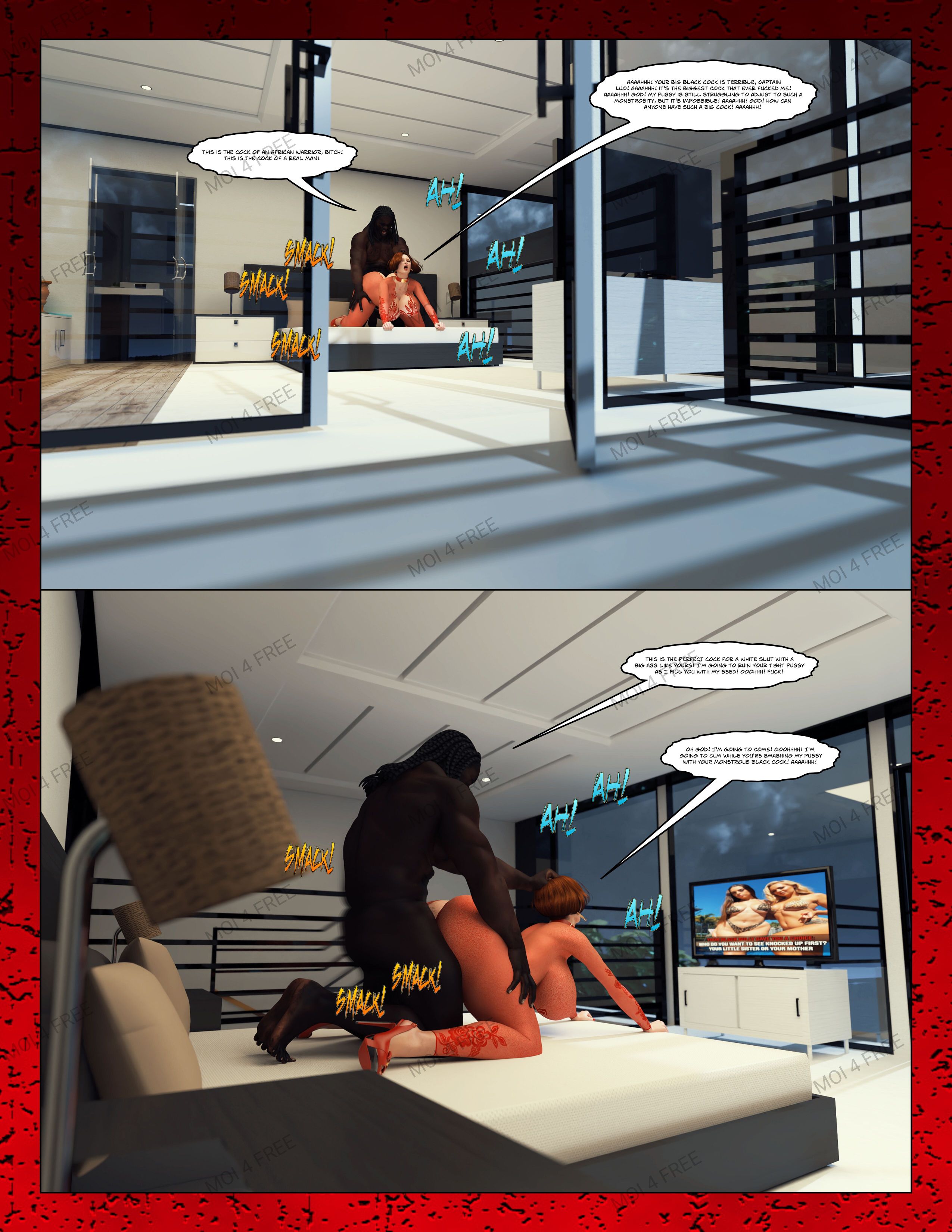 Cuckold In Africa [Moiarte3D] Chapter 10 - Page 21