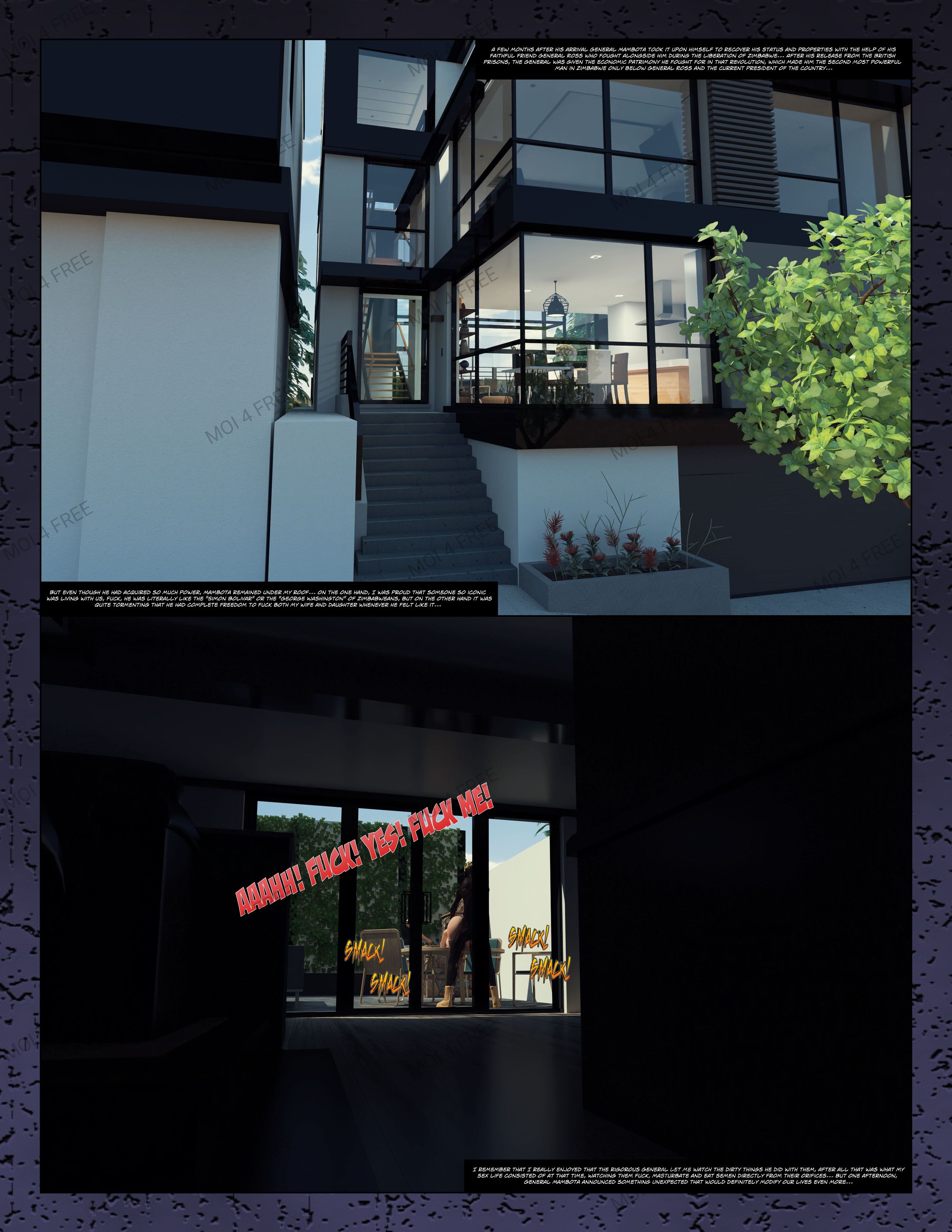 Cuckold In Africa [Moiarte3D] Chapter 10 - Page 3