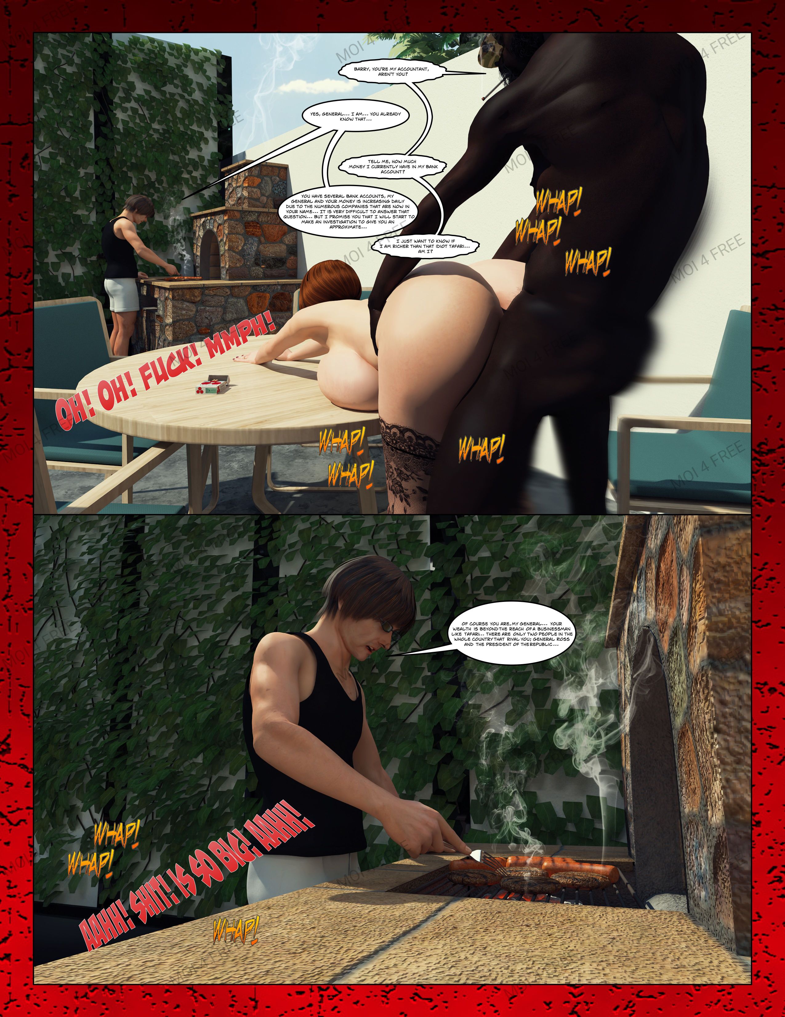 Cuckold In Africa [Moiarte3D] Chapter 10 - Page 4