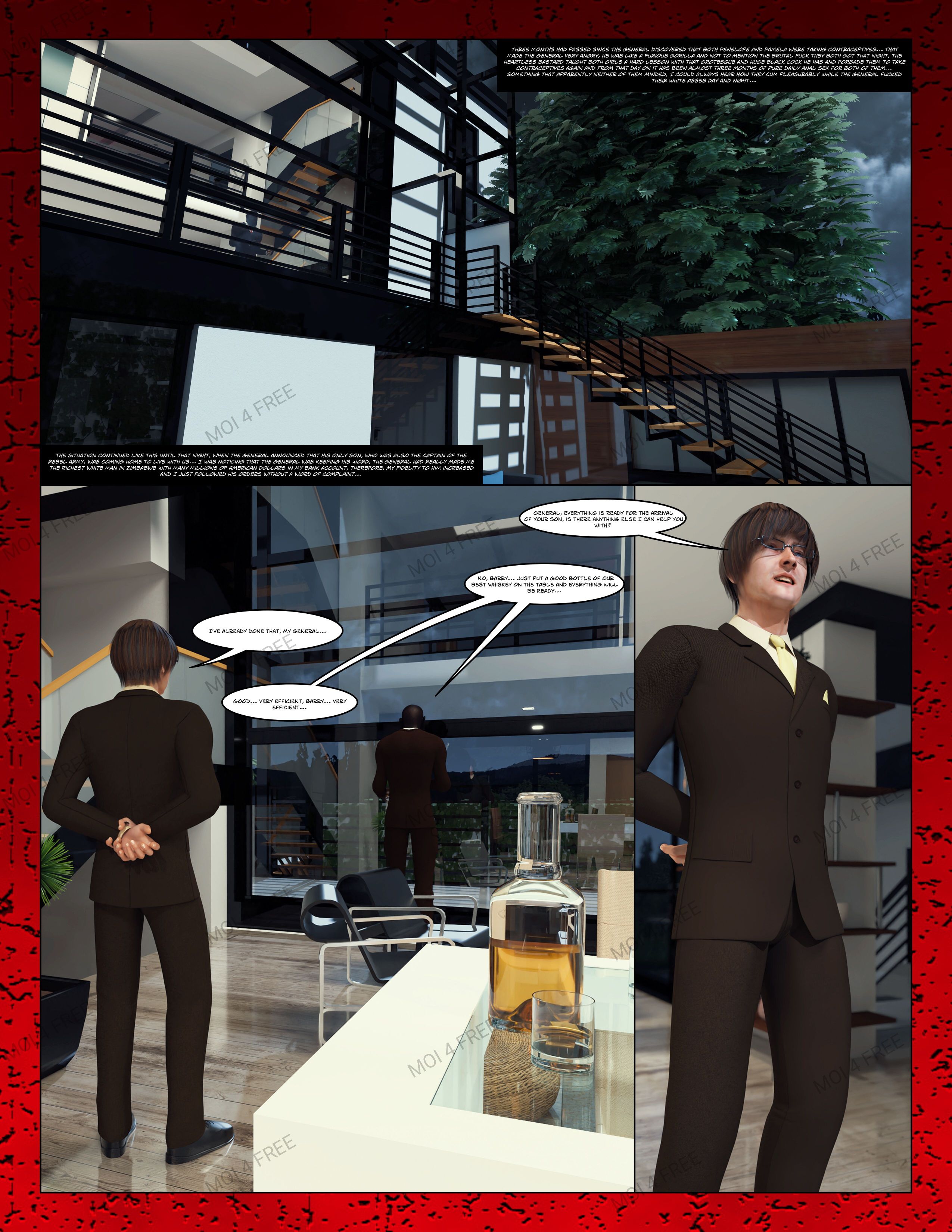 Cuckold In Africa [Moiarte3D] Chapter 10 - Page 7