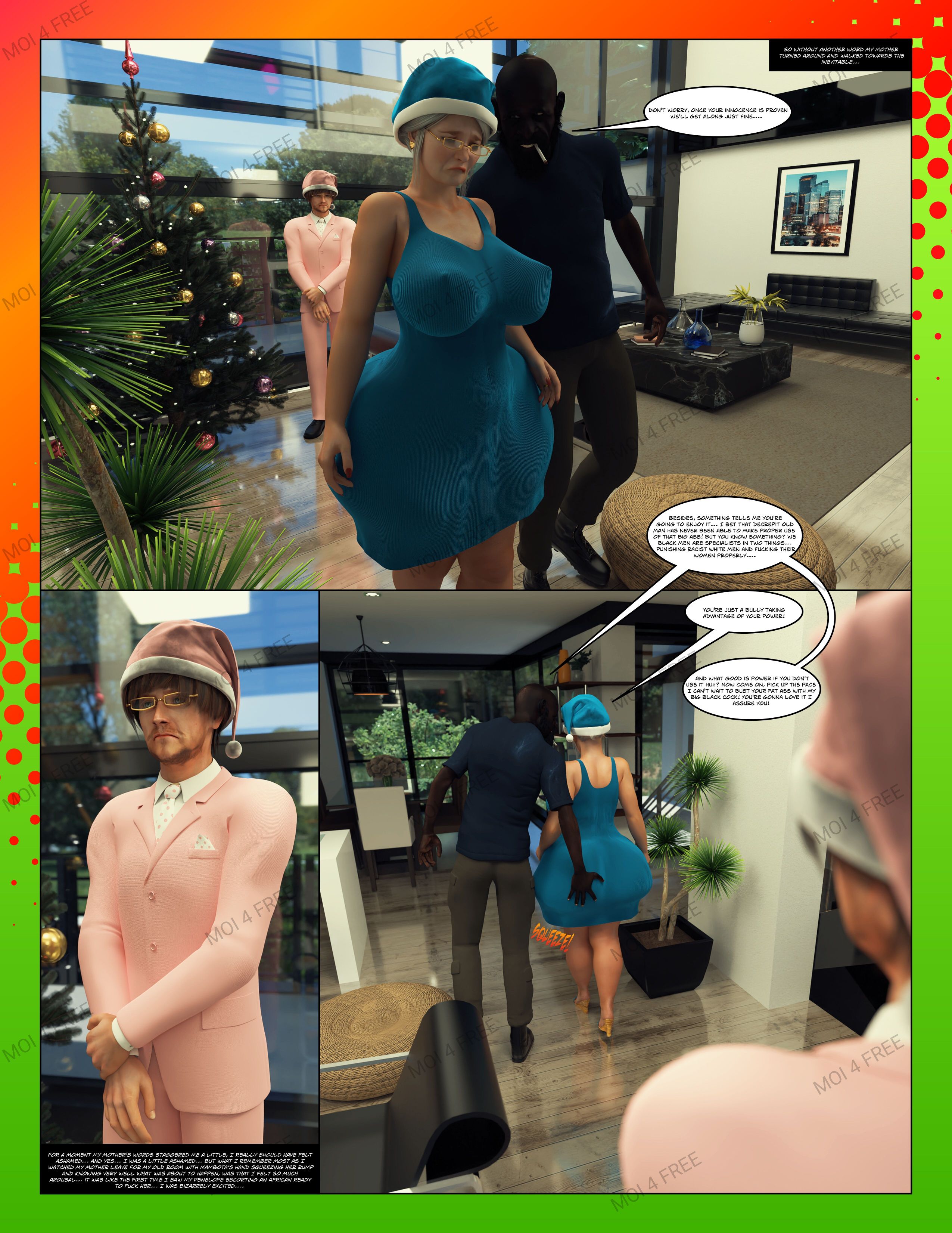 Cuckold In Africa [Moiarte3D] Chapter 11 - Page 12
