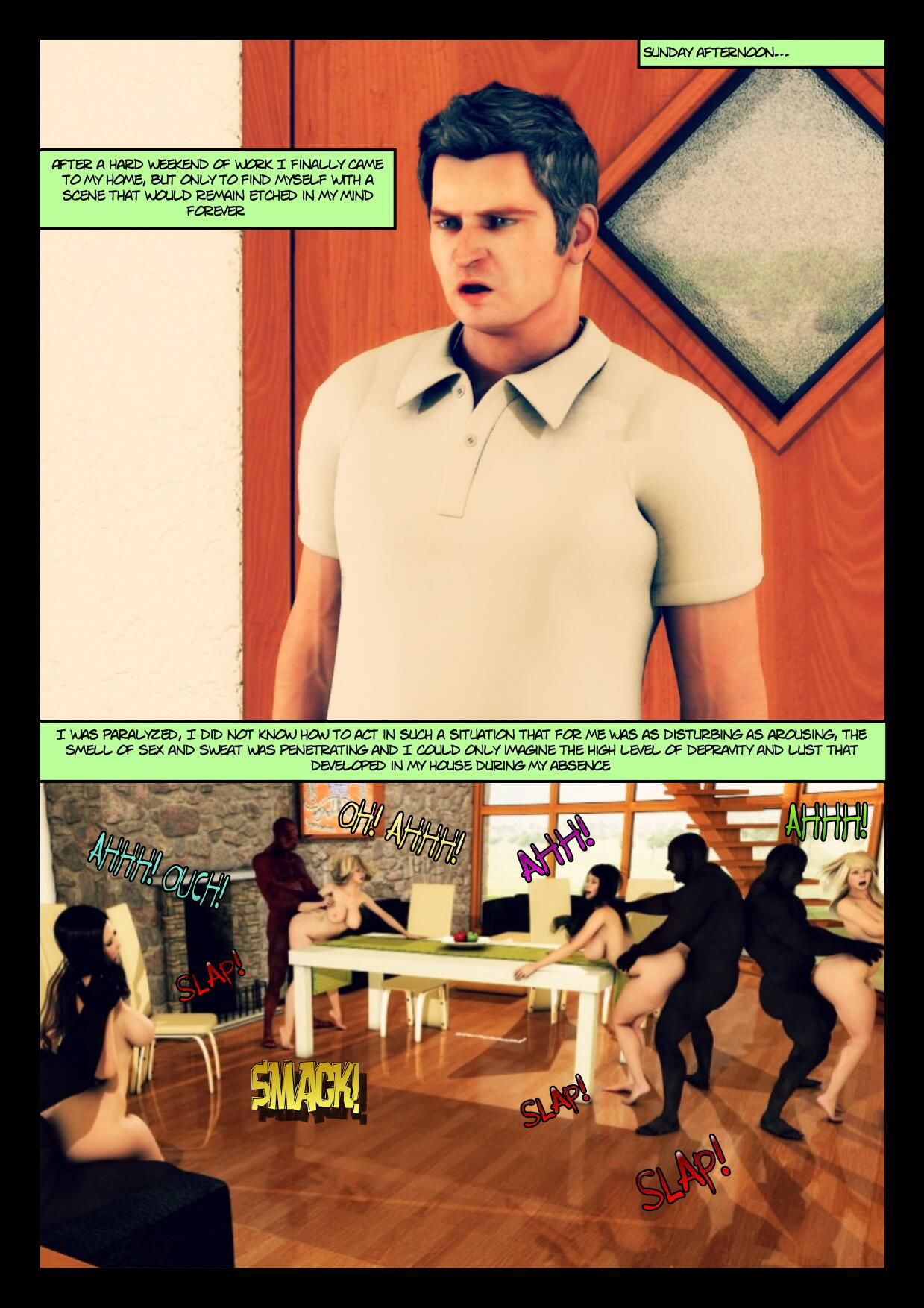 Cuckold In Africa [Moiarte3D] Chapter 2 - Page 21