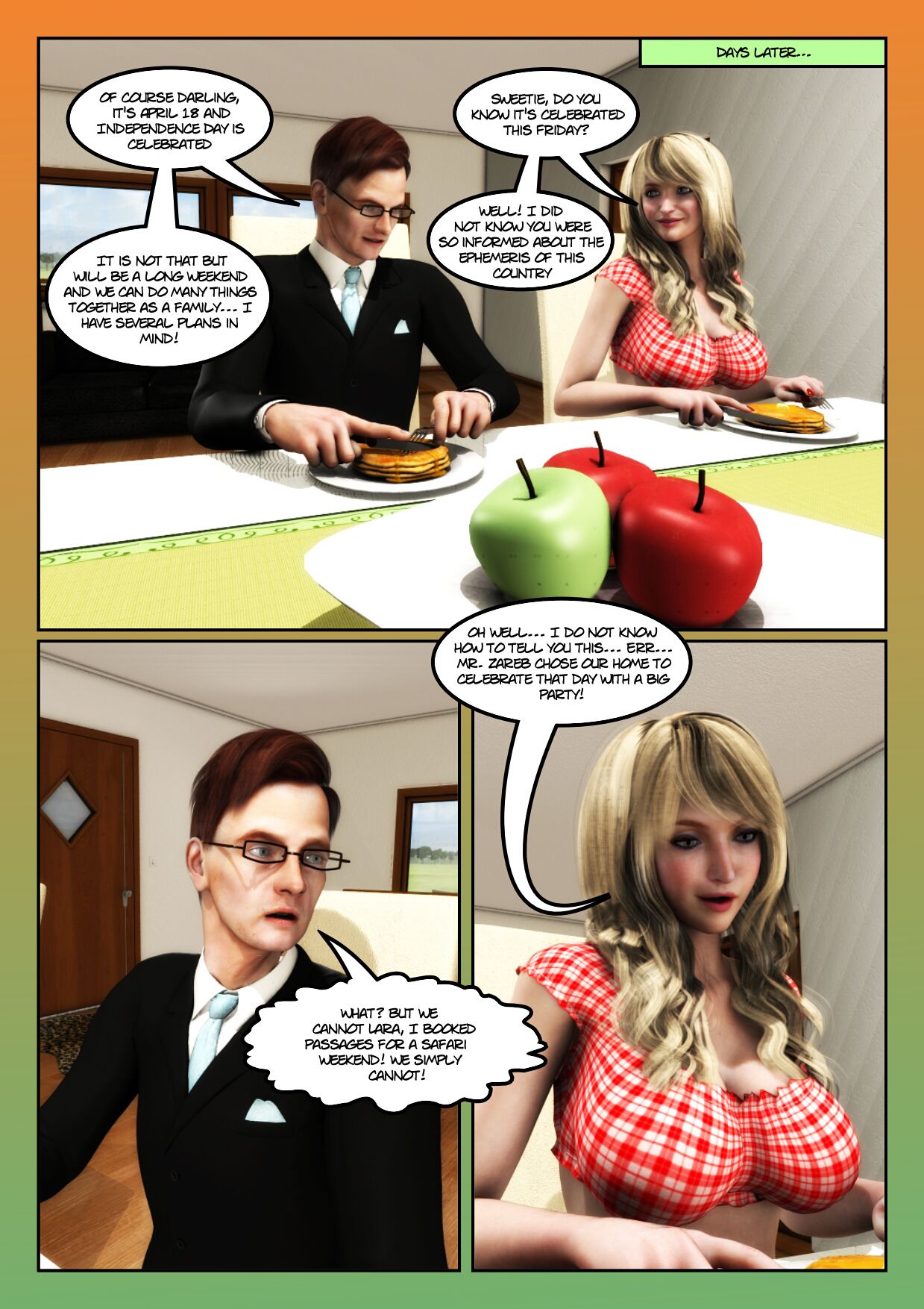 Cuckold In Africa [Moiarte3D] Chapter 3 - Page 11
