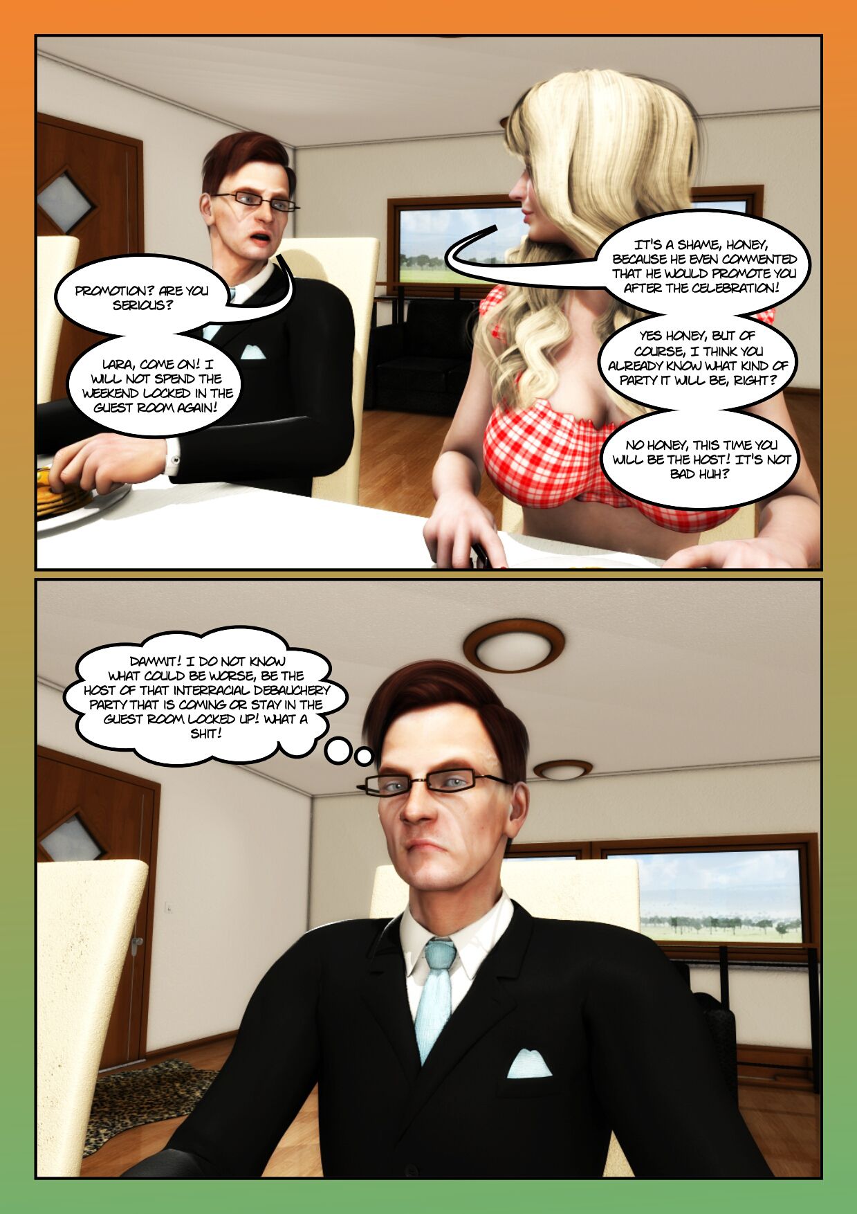 Cuckold In Africa [Moiarte3D] Chapter 3 - Page 12