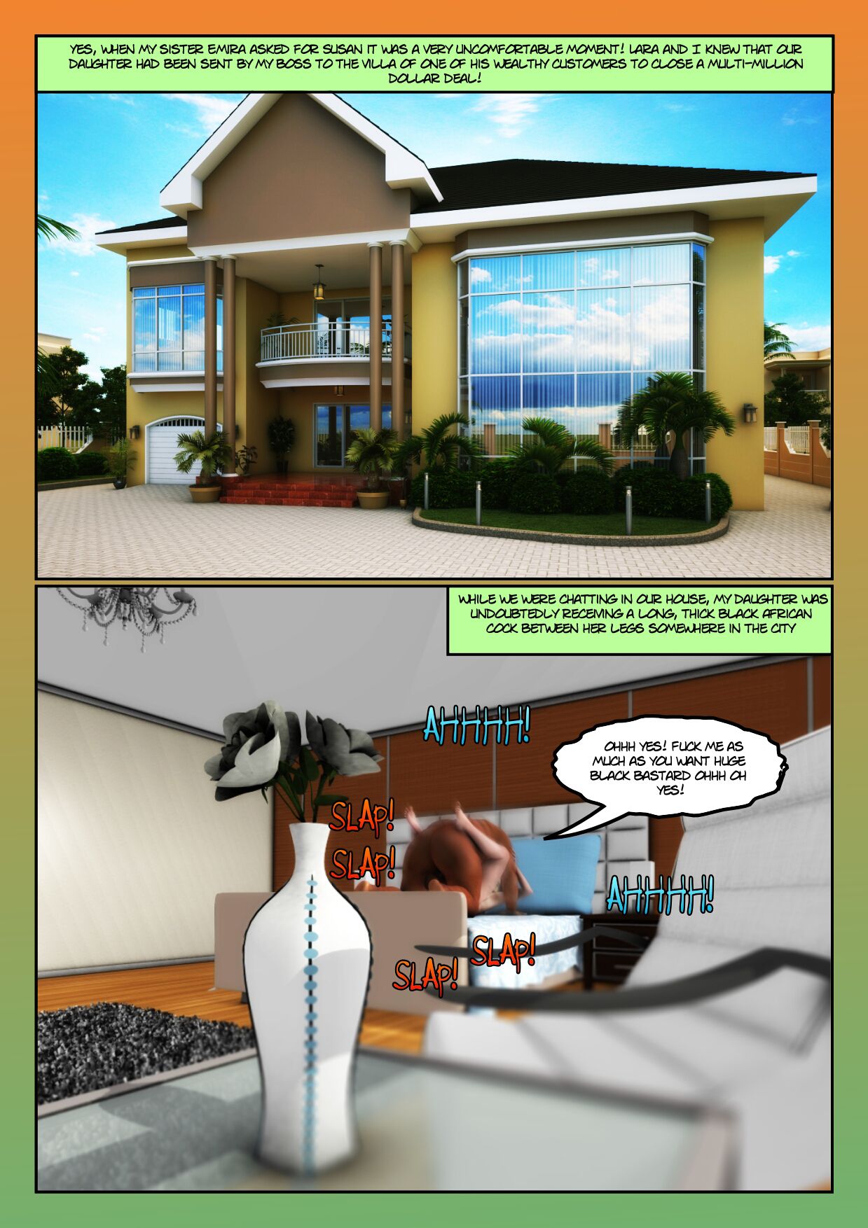 Cuckold In Africa [Moiarte3D] Chapter 3 - Page 16