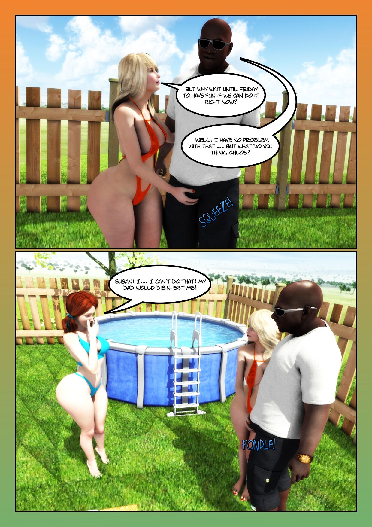 Cuckold In Africa [Moiarte3D] Chapter 3 - Page 21