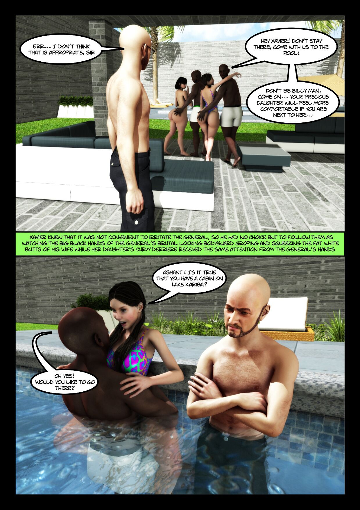 Cuckold In Africa [Moiarte3D] Chapter 4 - Page 10