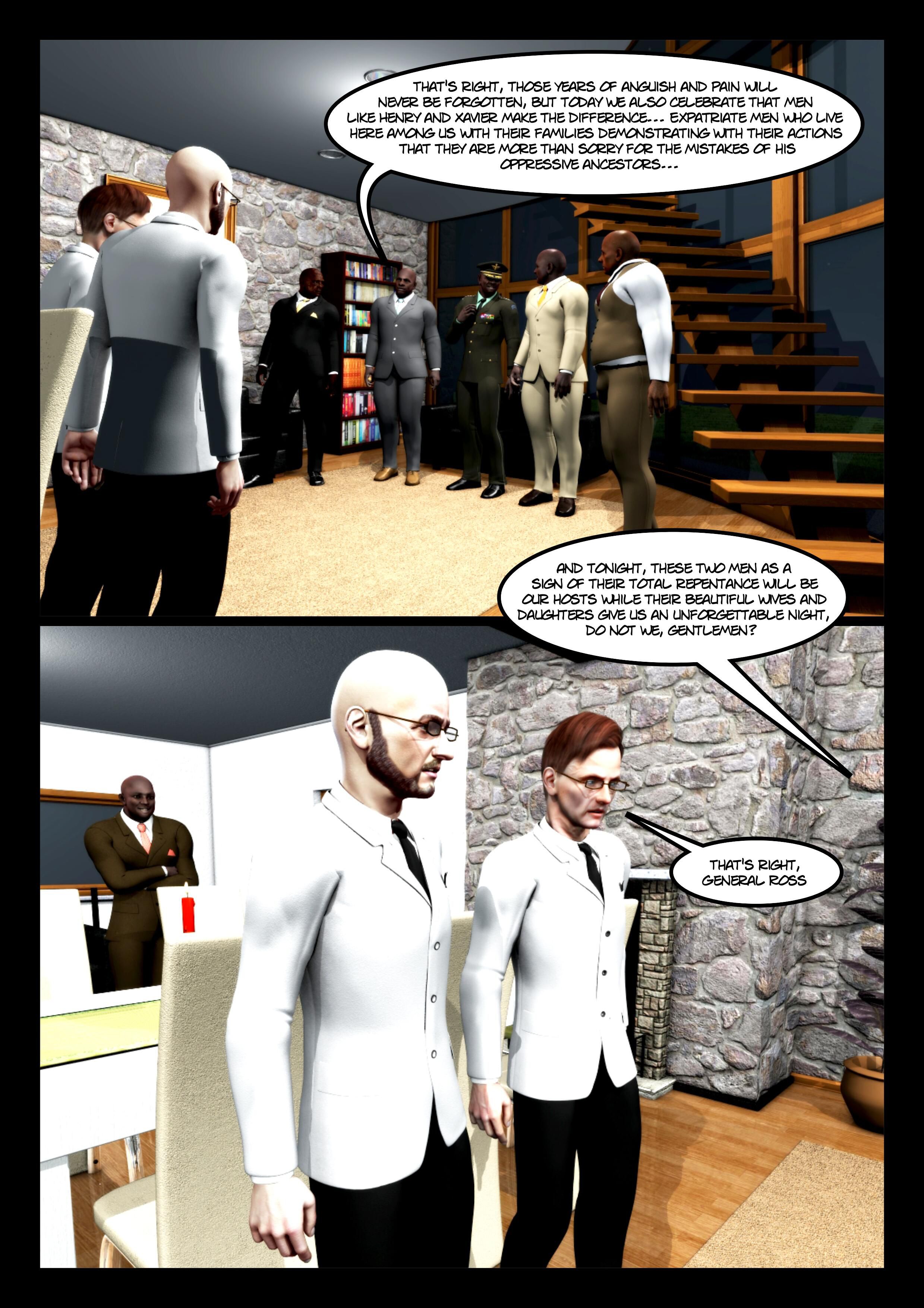 Cuckold In Africa [Moiarte3D] Chapter 4 - Page 36