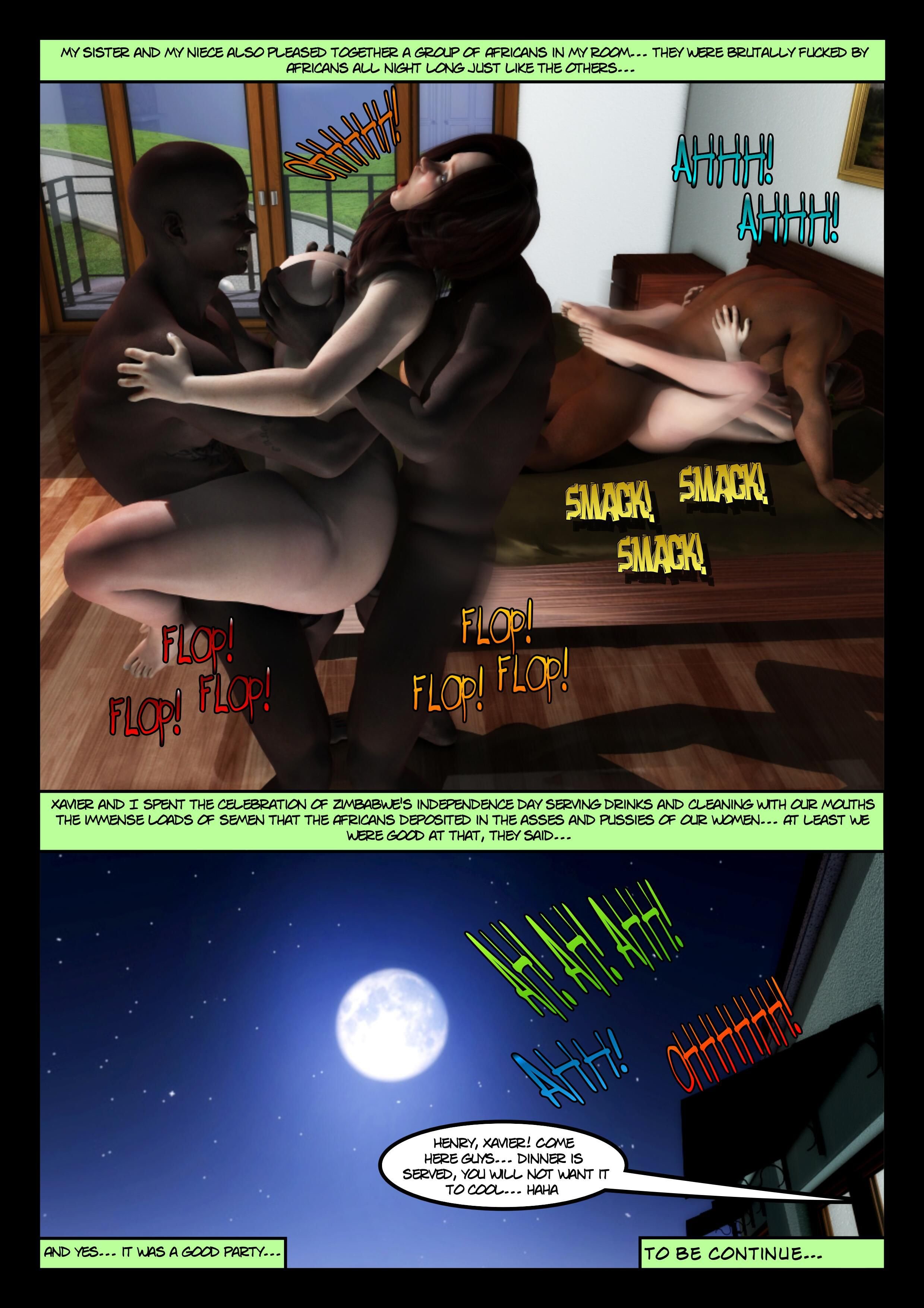 Cuckold In Africa [Moiarte3D] Chapter 4 - Page 50