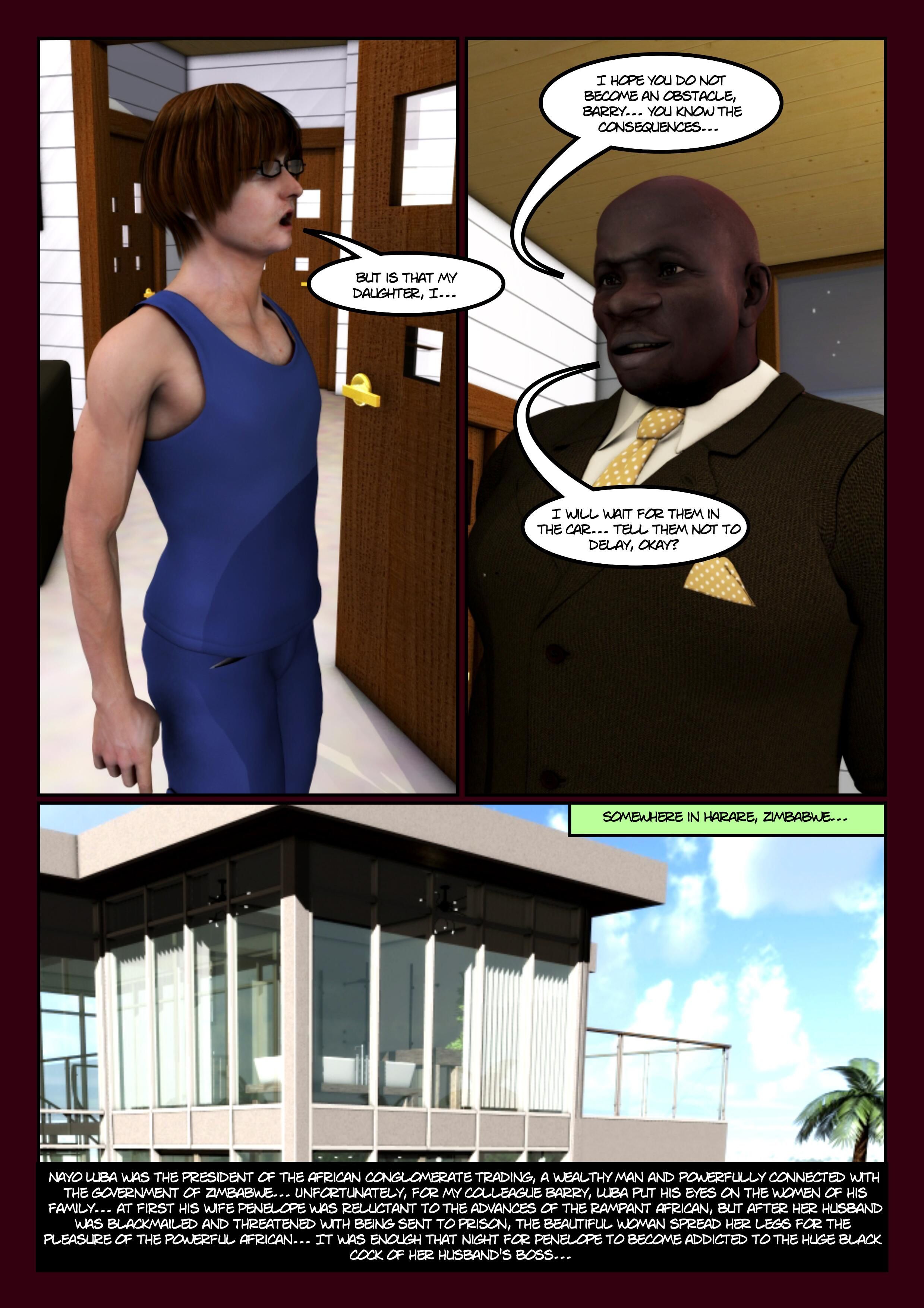 Cuckold In Africa [Moiarte3D] Chapter 5 - Page 4