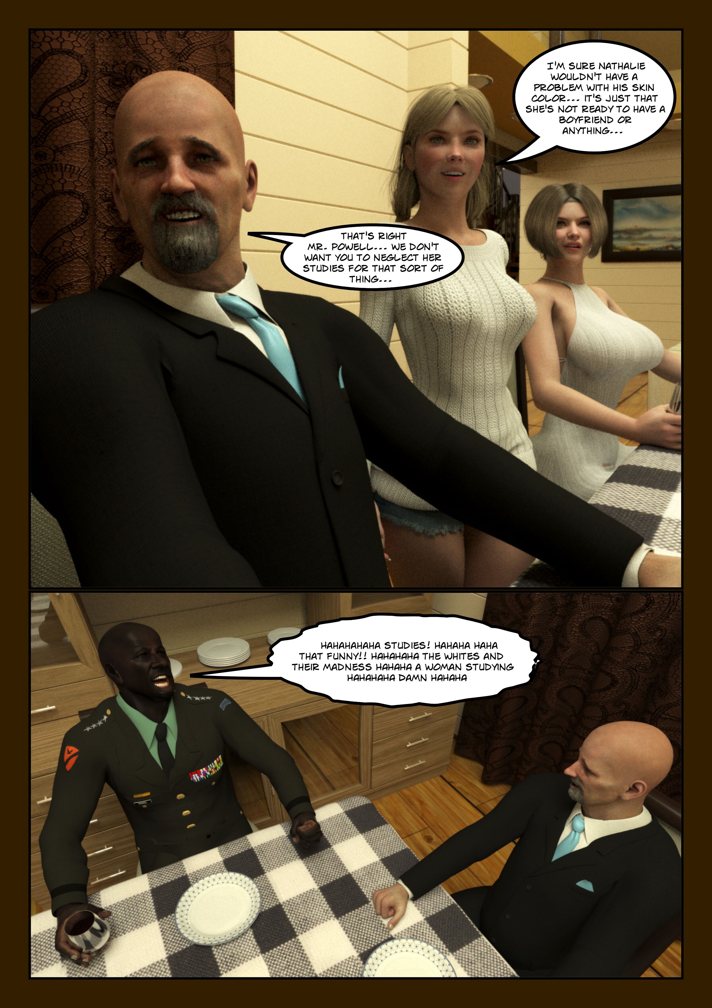 Cuckold In Africa [Moiarte3D] Chapter 7 - Page 13